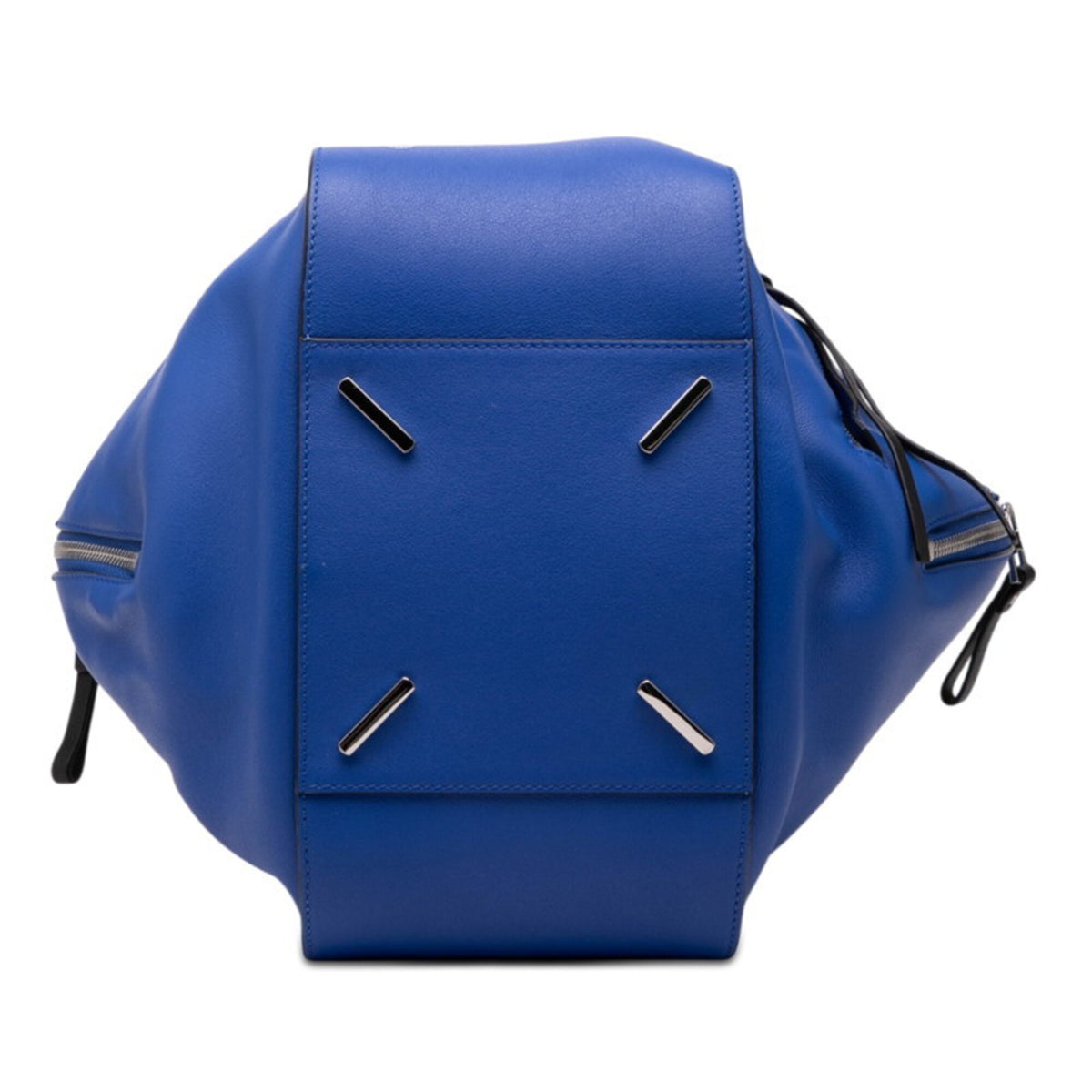 Loewe Blue Leather Handbag Shoulder Bag (Pre-Owned)