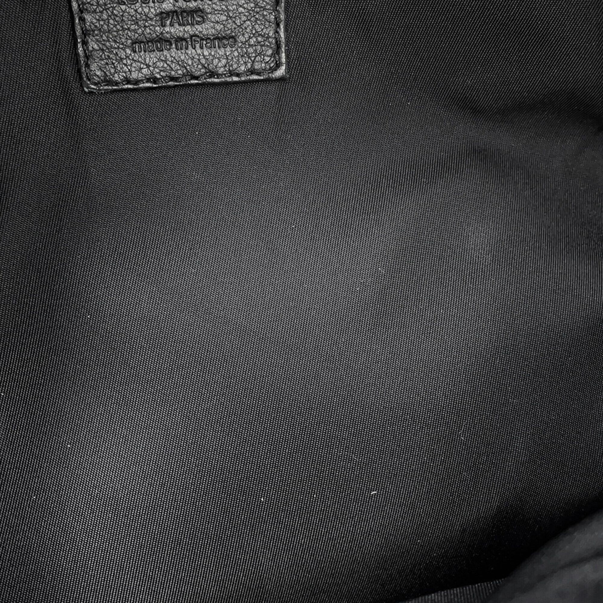 Louis Vuitton Monogram Black Noir Monogram Backpack (Pre-Owned)