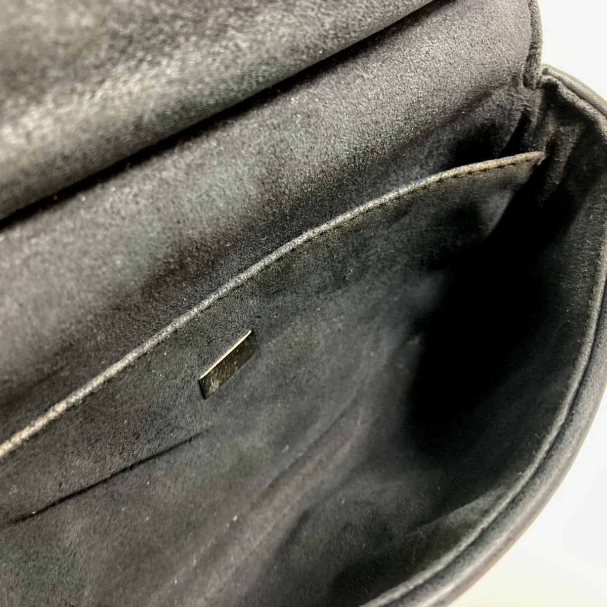 Fendi Black Leather Shoulder Bag (Pre-Owned)