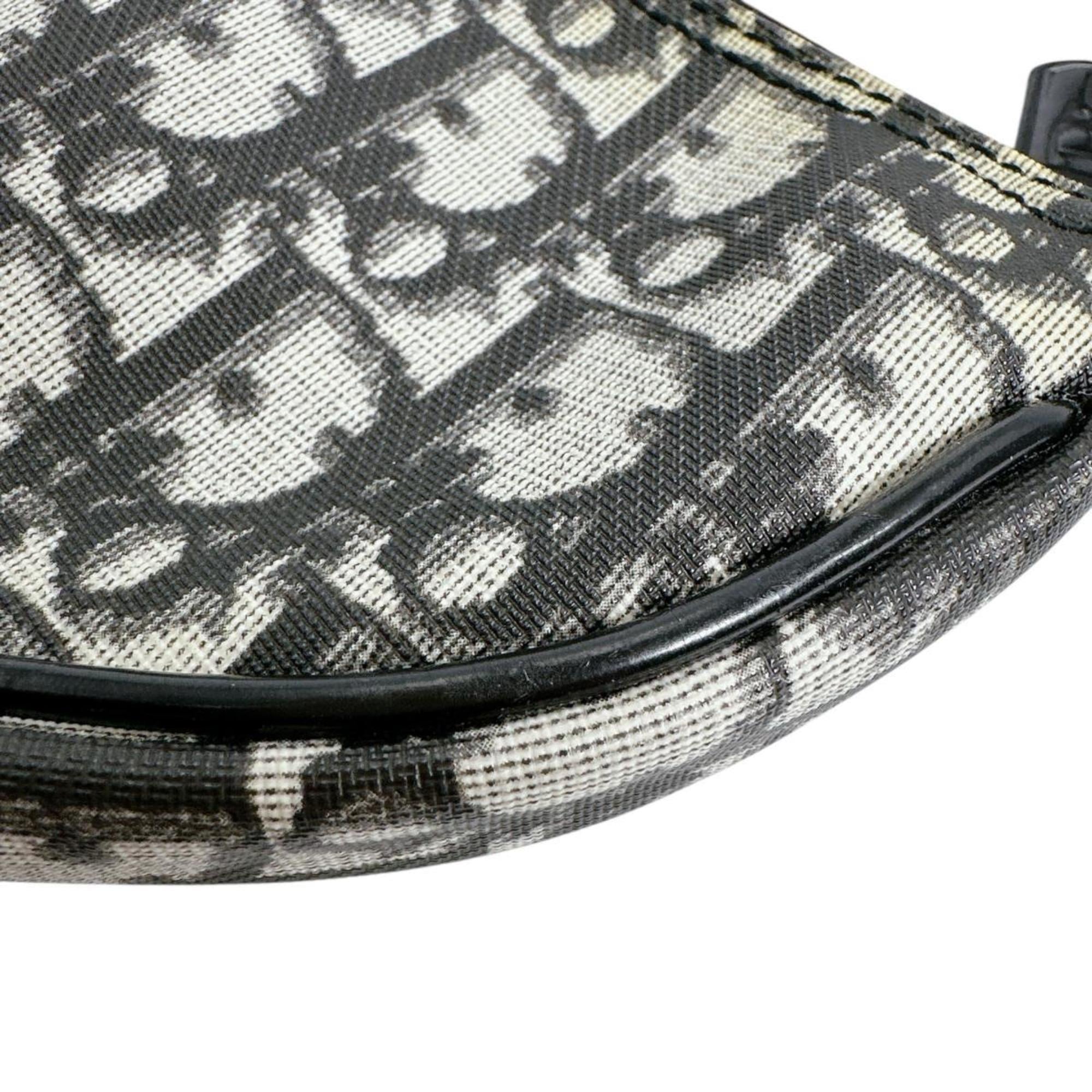 Christian Dior Black Pvc Handbag Pouch (Pre-Owned)