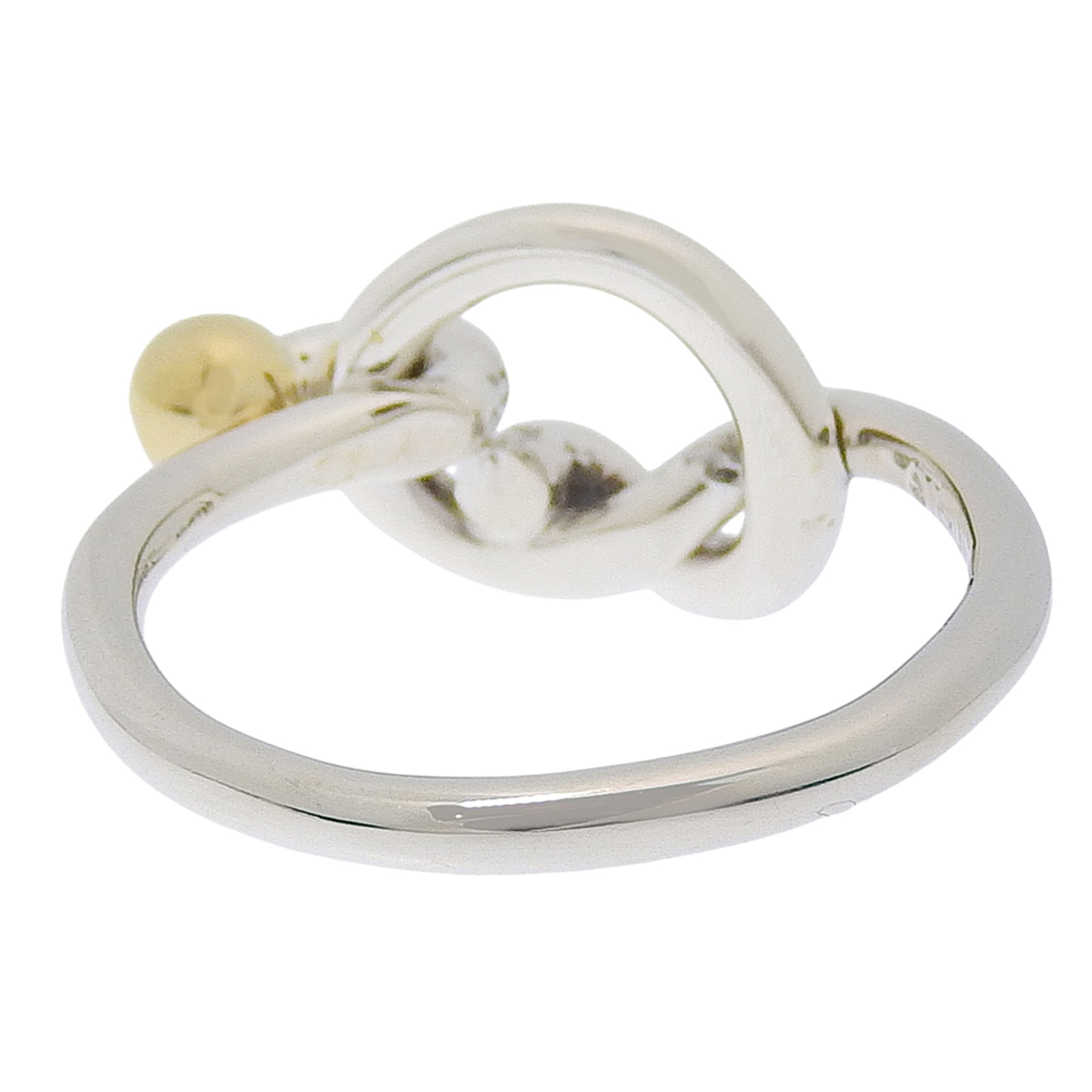 Tiffany Yellow Gold (18K) Silver 925 Band Ring (Pre-Owned)