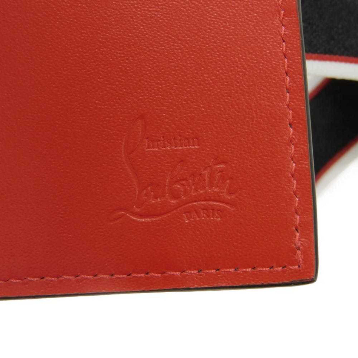 Christian Louboutin Black Leather Wallet (Bi-Fold) (Pre-Owned)