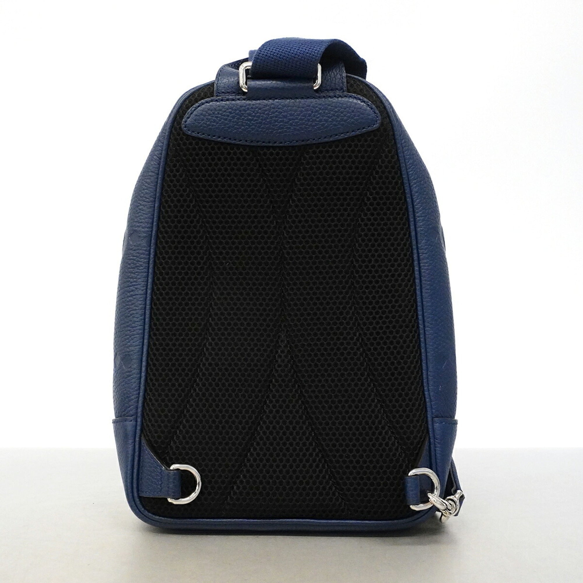 Gucci Blue Leather Sling Bag (Pre-Owned)