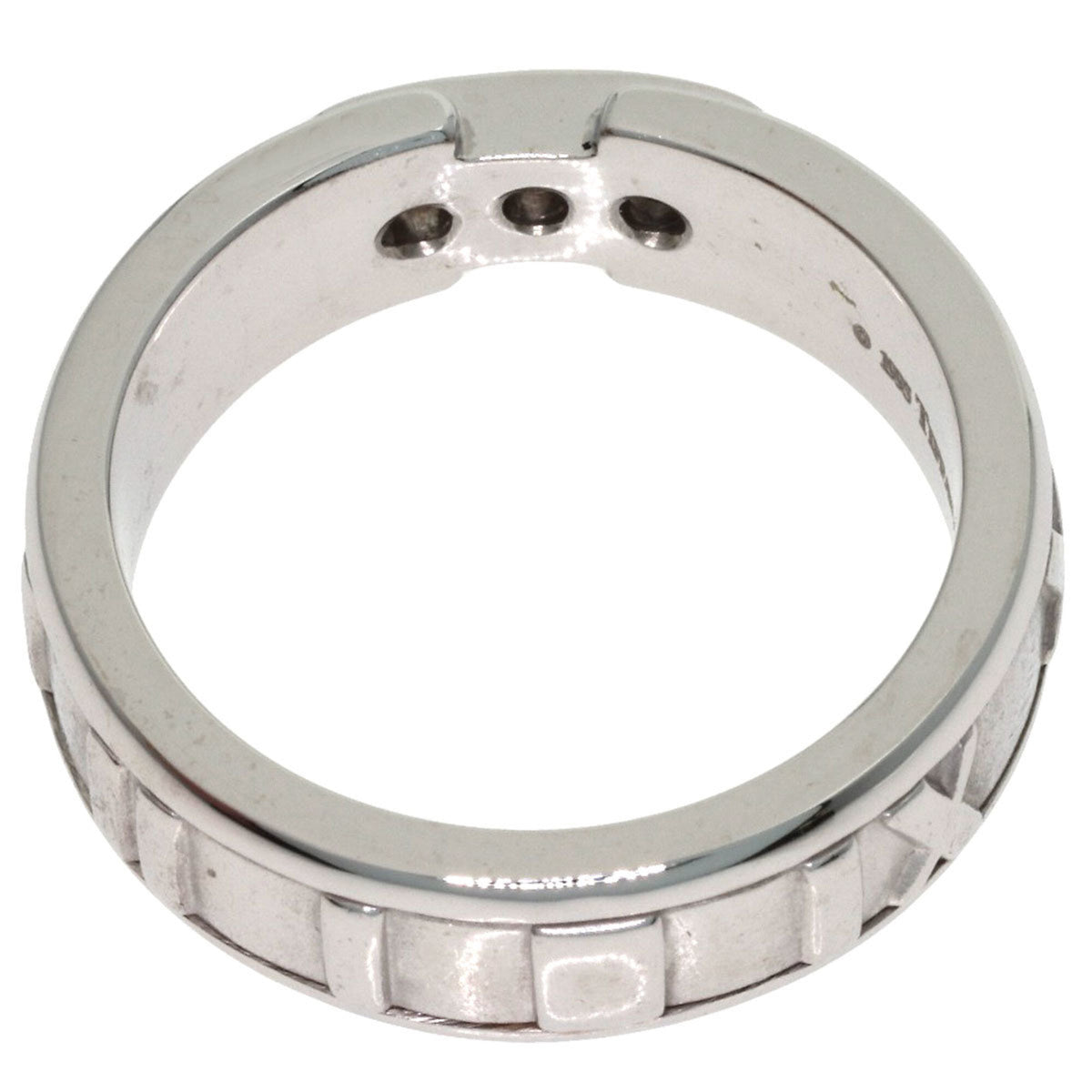 Tiffany White Gold (18K) Band Ring (Pre-Owned)