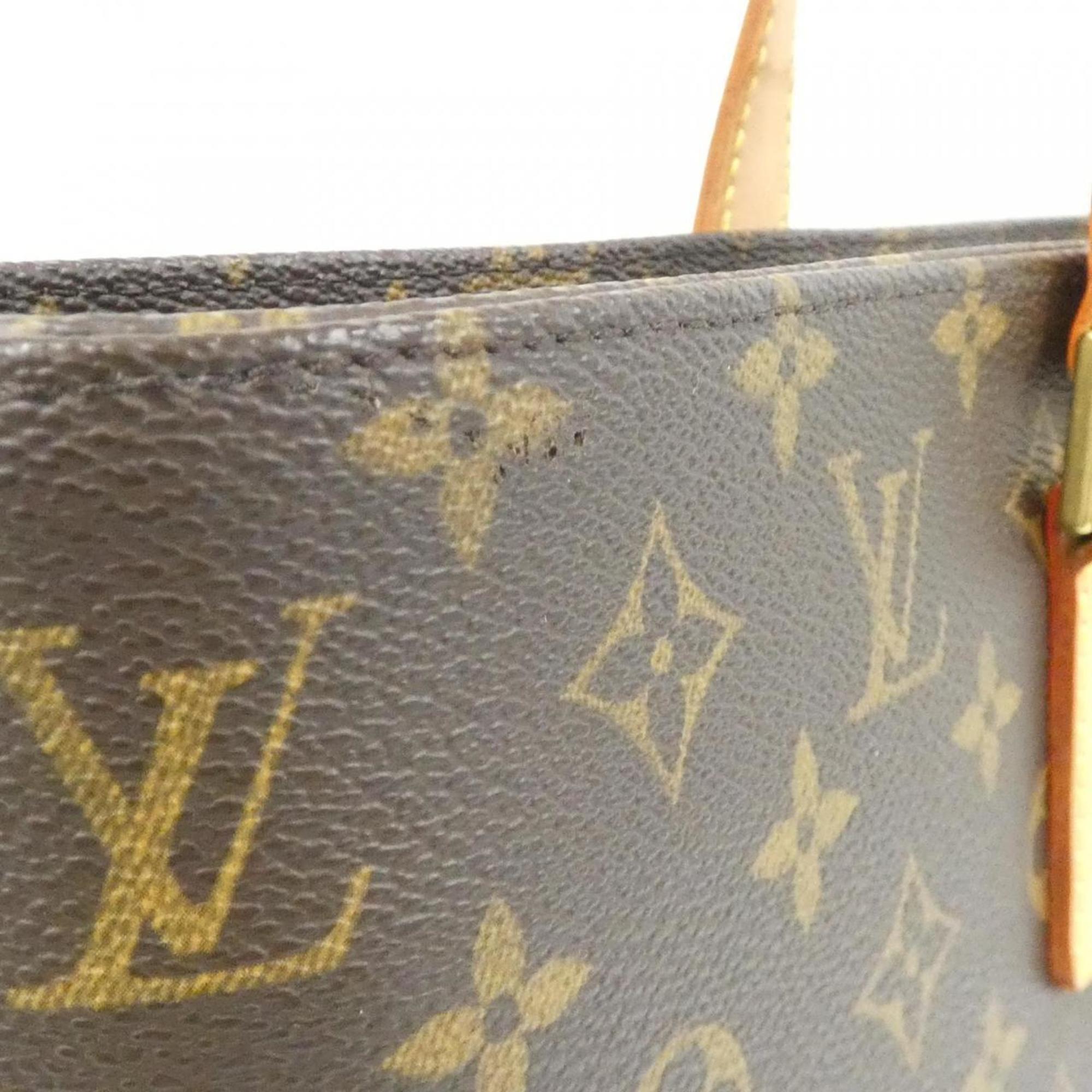 Louis Vuitton Monogram Marron Coated Canvas Handbag (Pre-Owned)