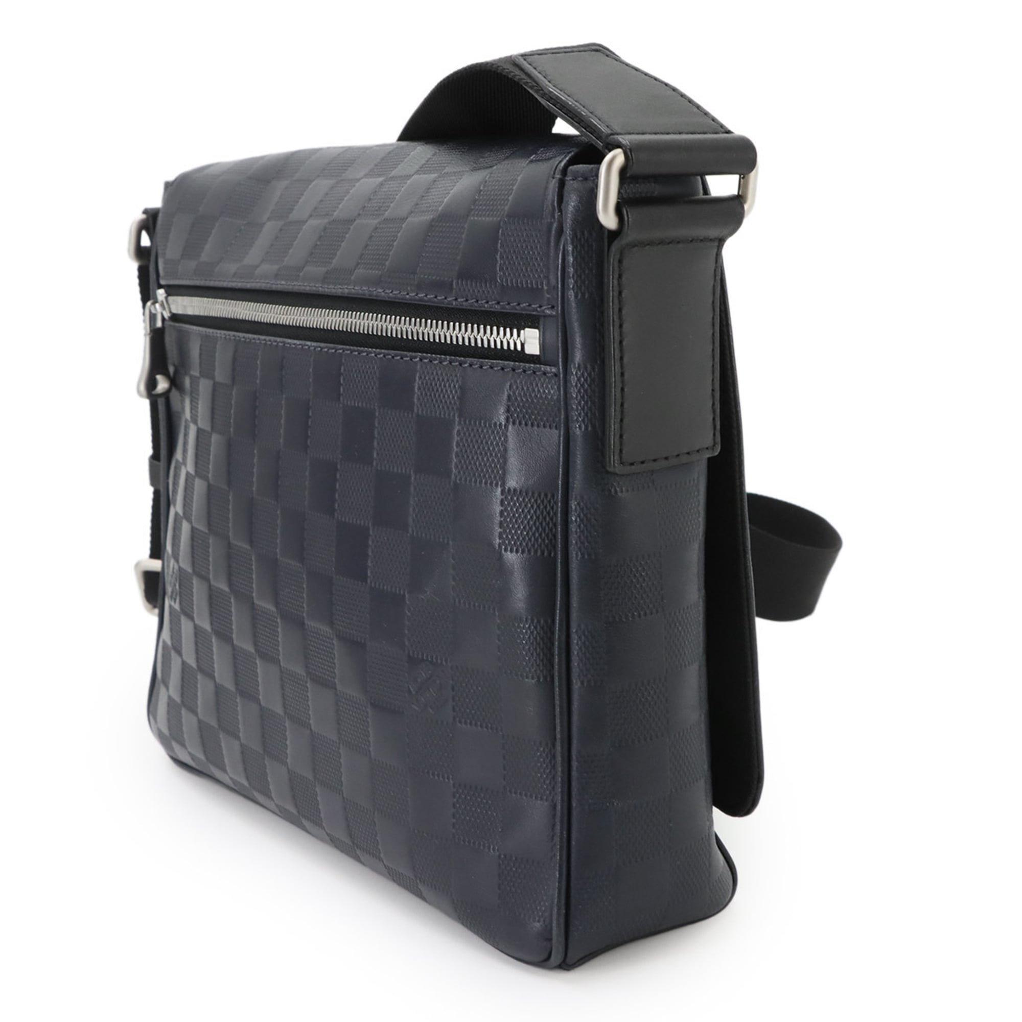 Louis Vuitton Navy Damier Infini Leather Shoulder Bag (Pre-Owned)