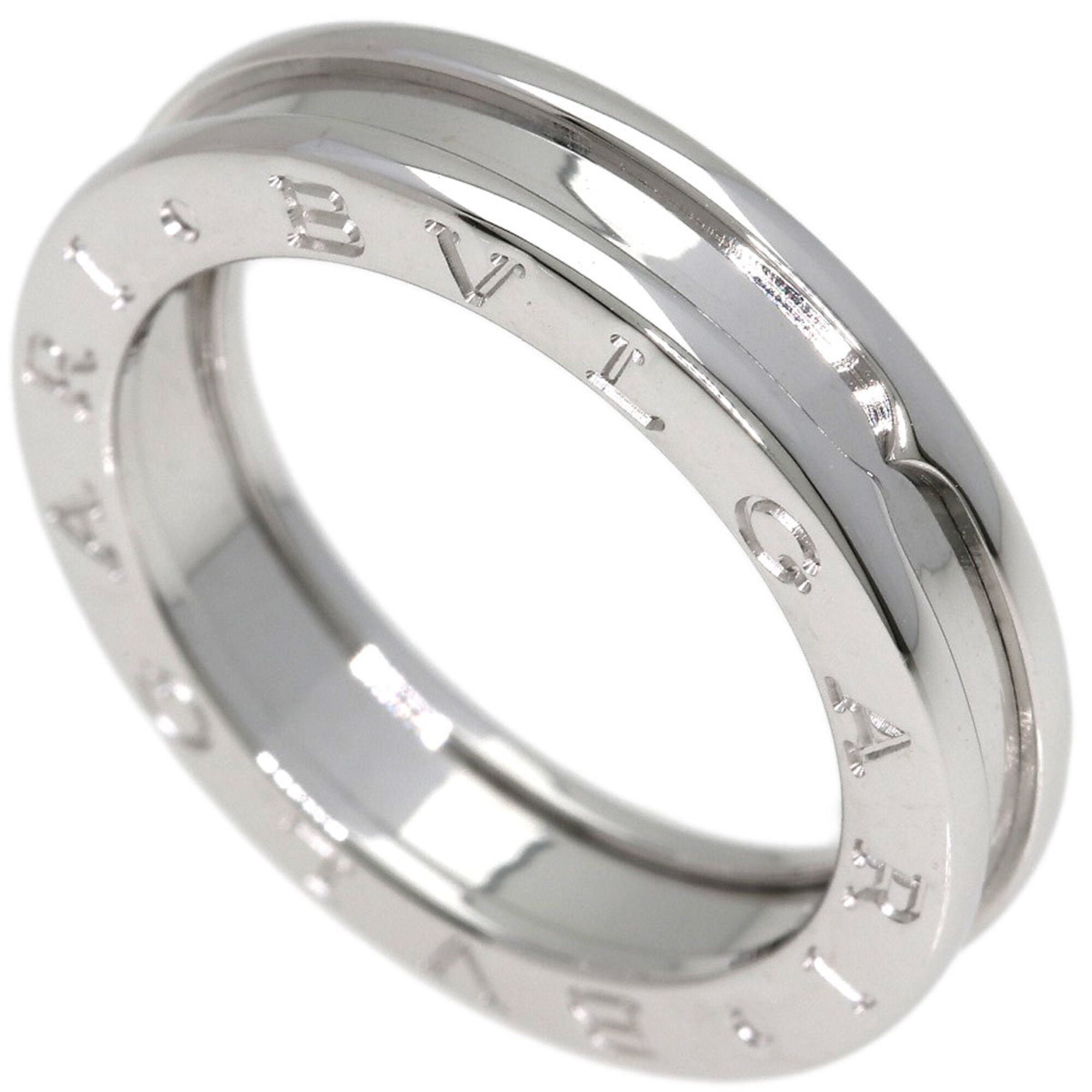 Bvlgari White Gold (18K) Band Ring (Pre-Owned)