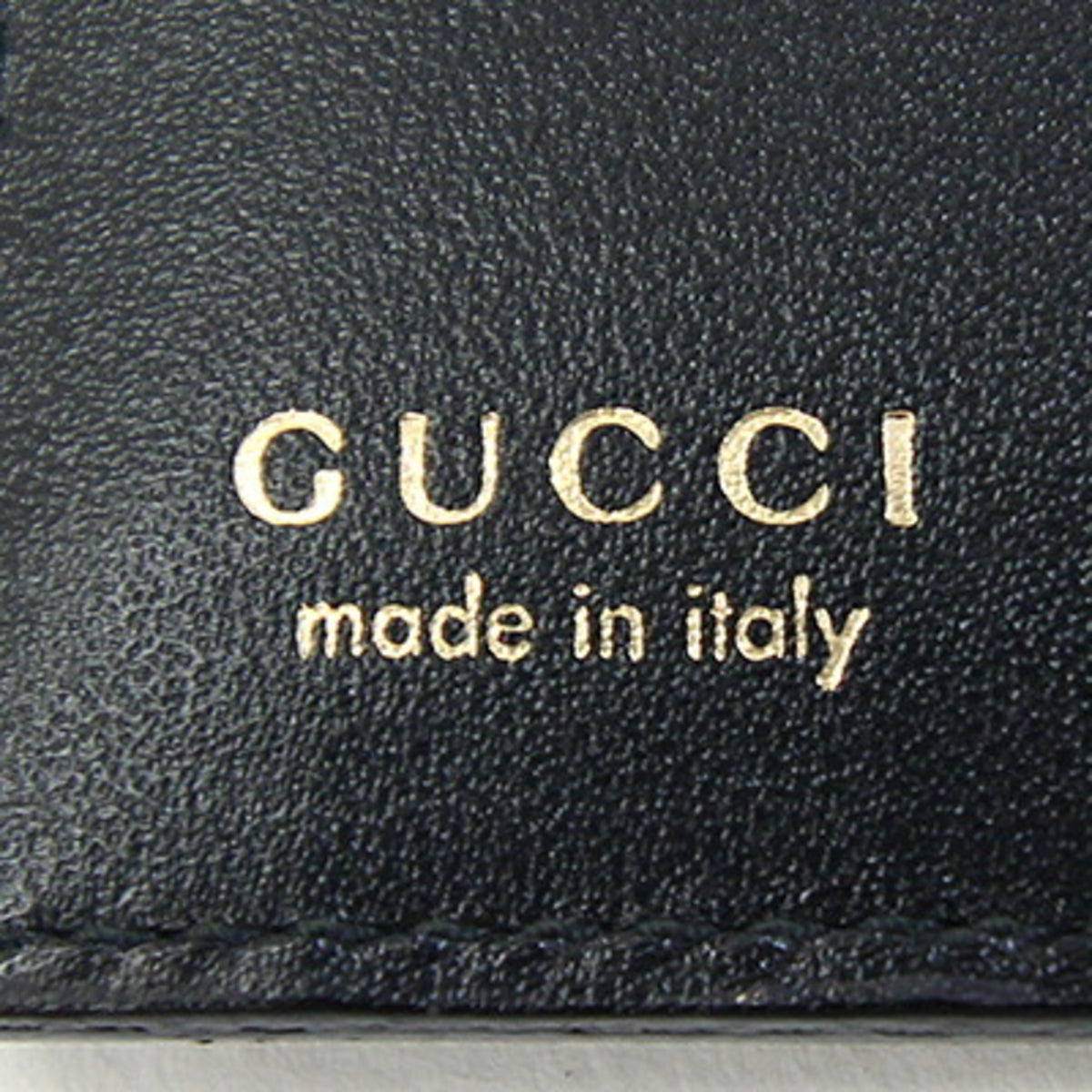 Gucci Black Leather Wallet (Bi-Fold) (Pre-Owned)