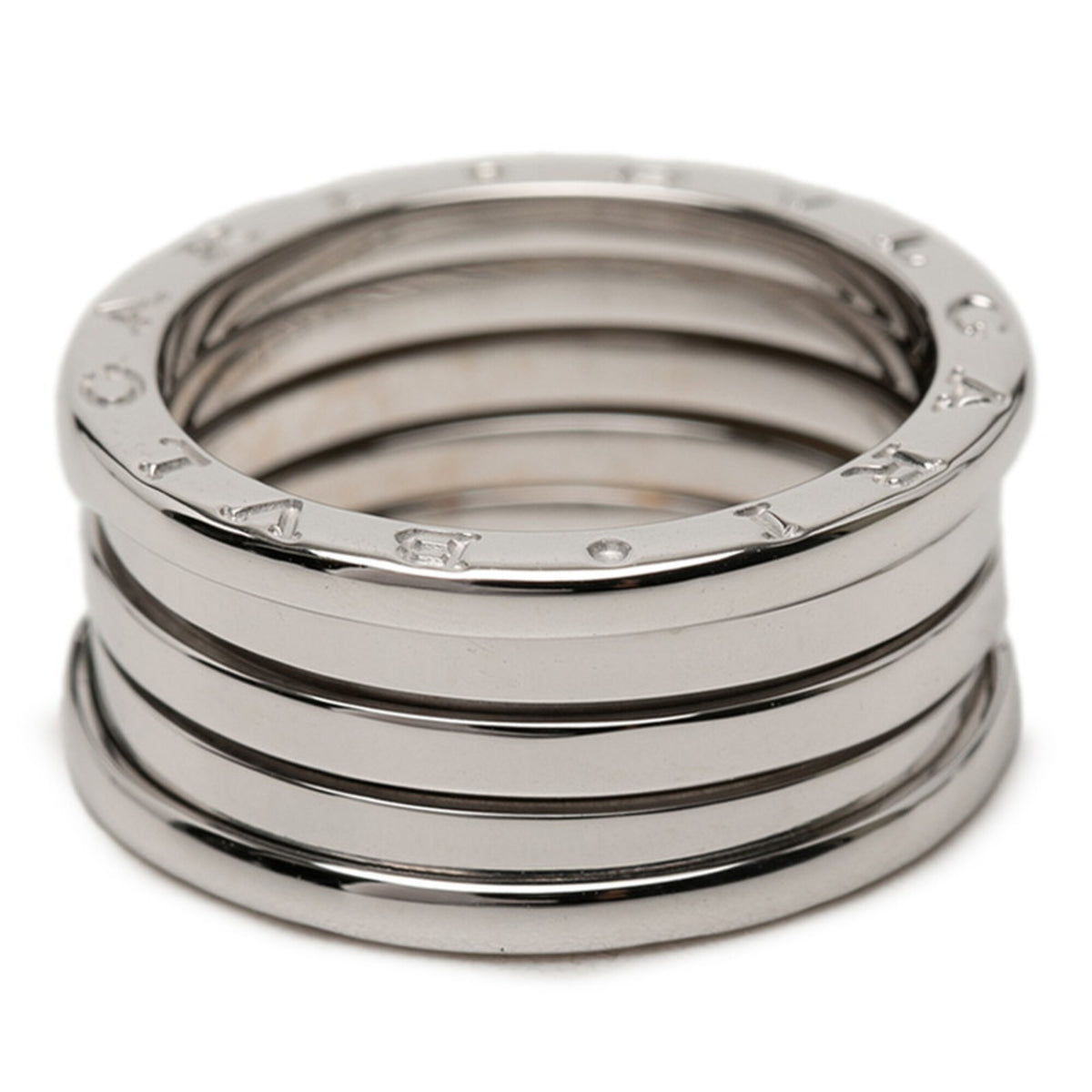 Bvlgari White Gold (18K) Band Ring (Pre-Owned)