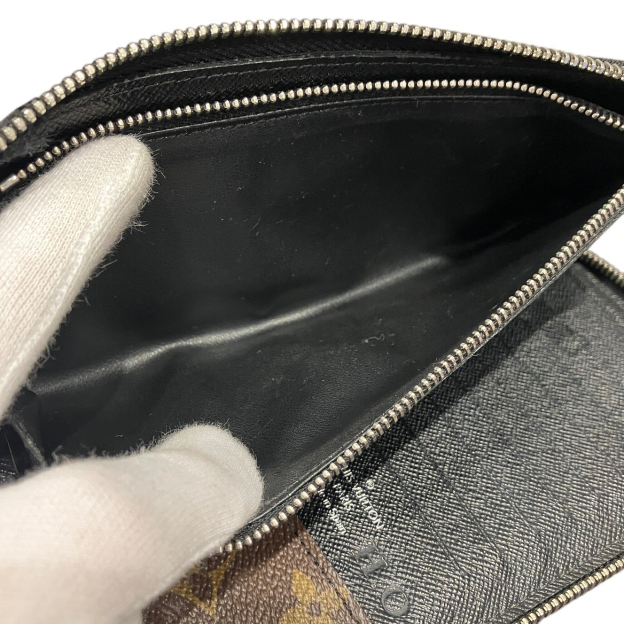 Louis Vuitton Brown Pvc Long Wallet (Bi-Fold) (Pre-Owned)