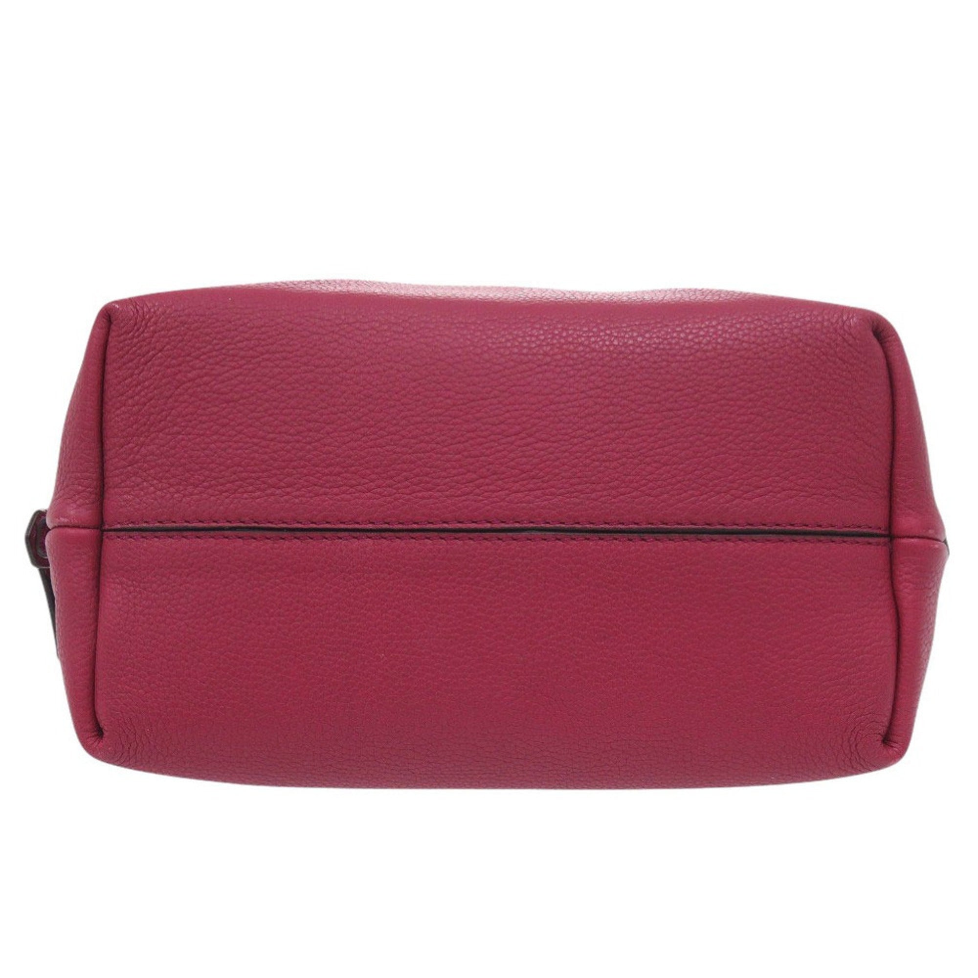 Fendi Pink Leather Handbag (Pre-Owned)