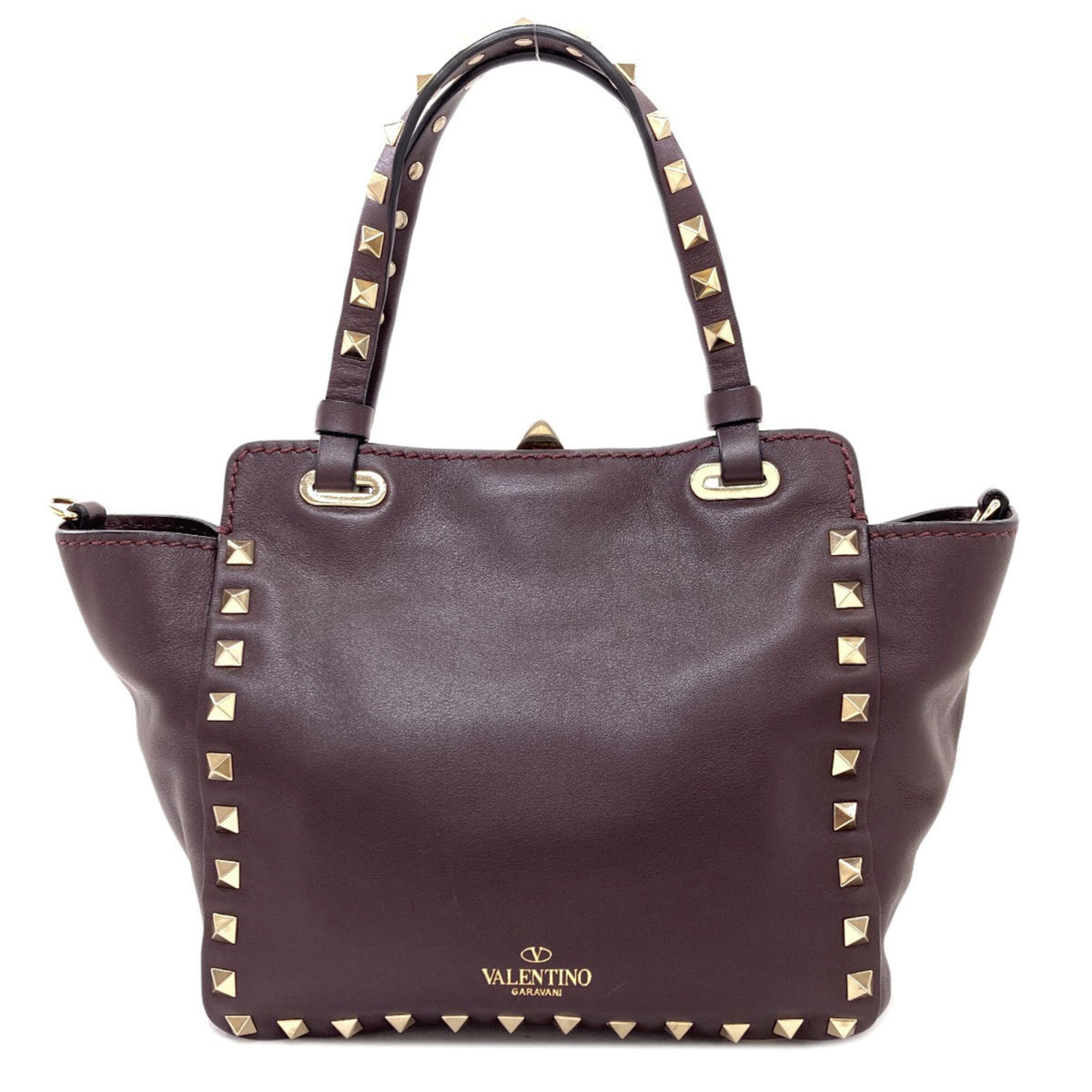 Valentino Dark Brown Leather Handbag (Pre-Owned)