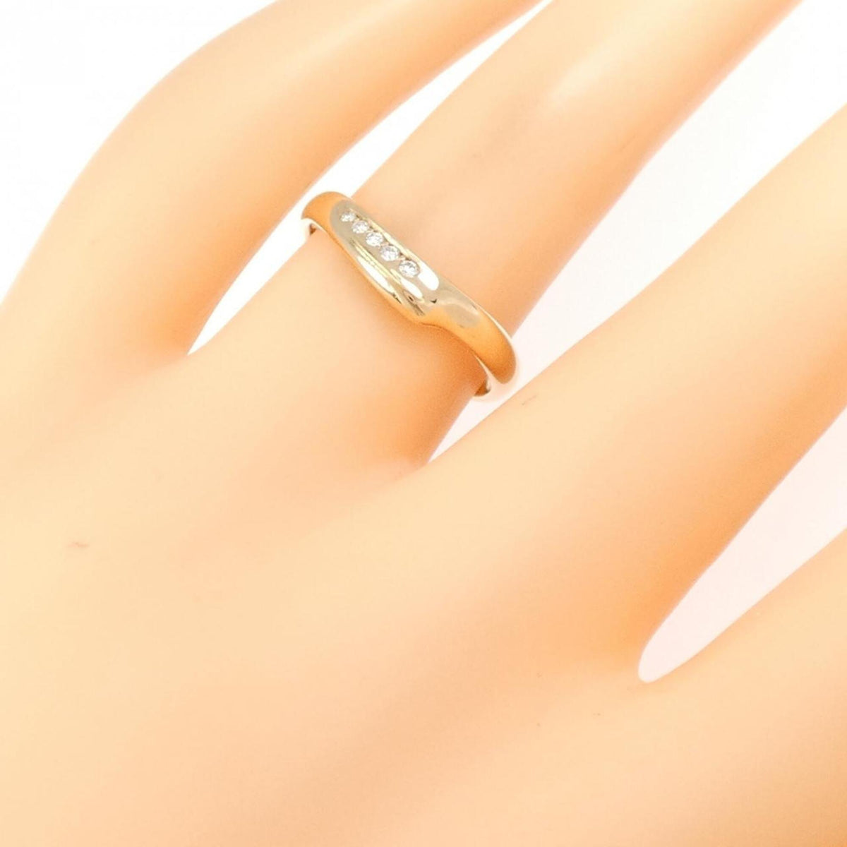 Tiffany Pink Gold (18K) Band Ring (Pre-Owned)