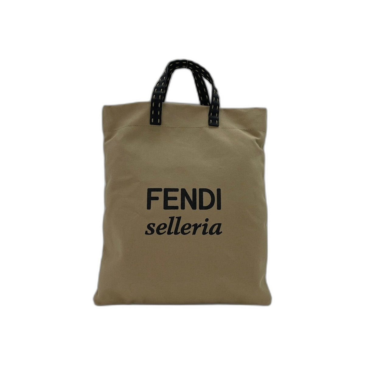 Fendi Selleria Beige Handbag (Pre-Owned)