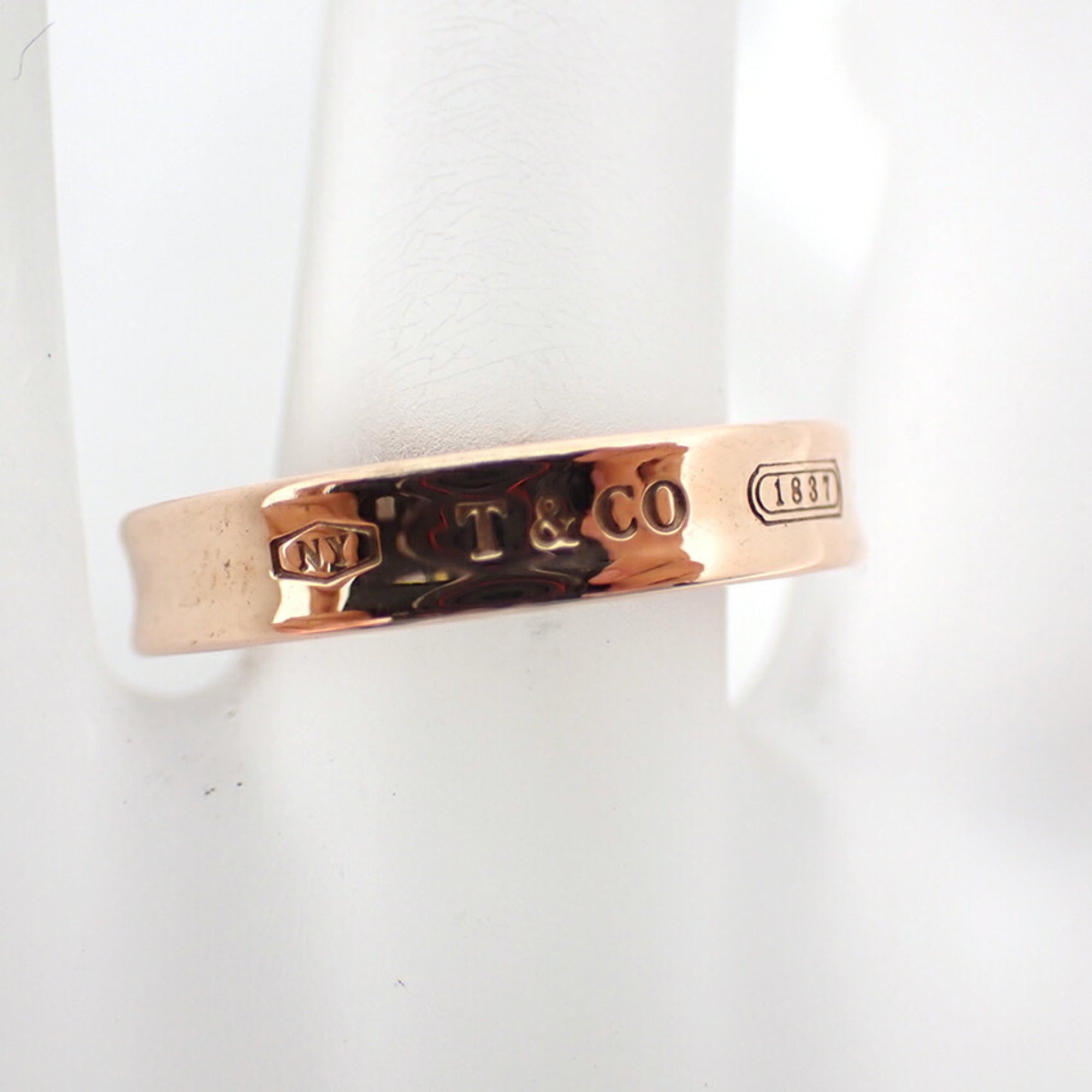 Tiffany Metal Band Ring (Pre-Owned)
