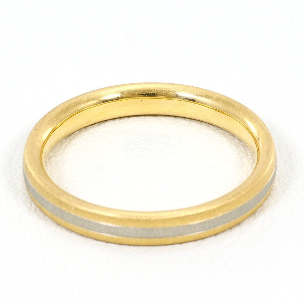 Unbranded White Gold Yellow Gold Yellow Gold (18K) White Gold (18K) Band Ring (Pre-Owned)