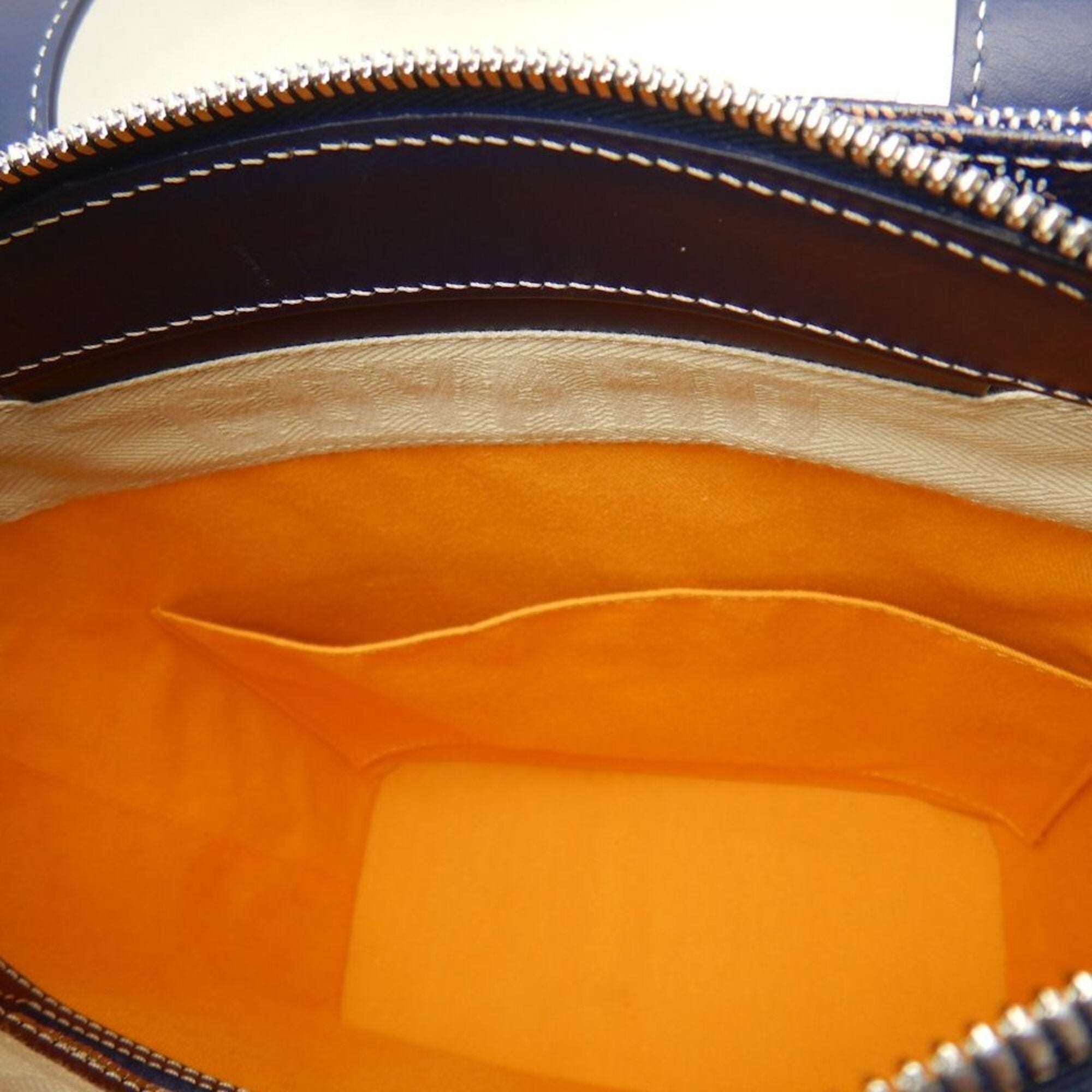 Goyard Navy Coated Canvas Tote Bag (Pre-Owned)