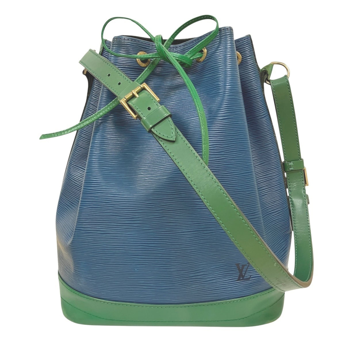 Louis Vuitton Epi Blue Green Epi Leather Shoulder Bag (Pre-Owned)
