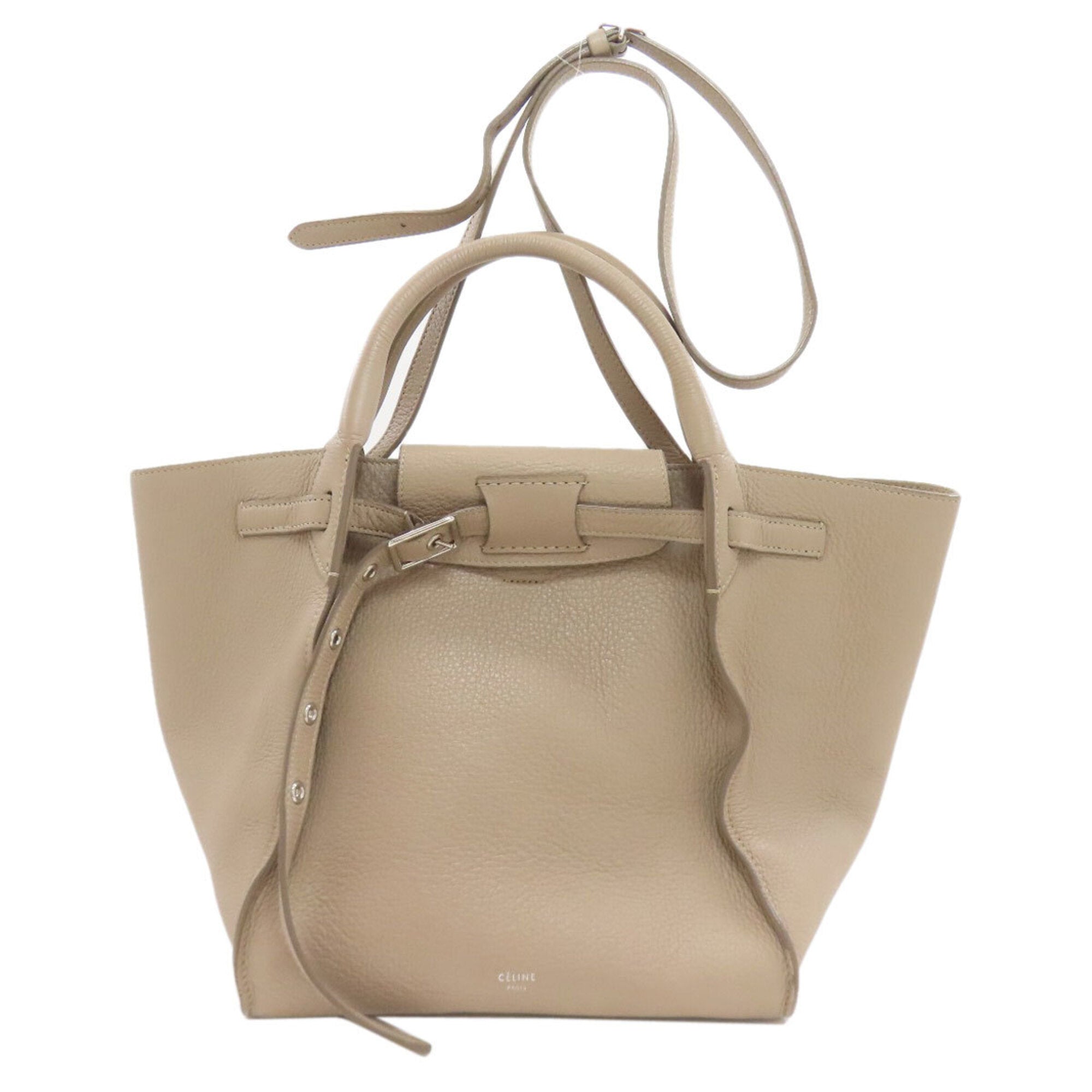 Celine Brown Leather Tote Bag (Pre-Owned)