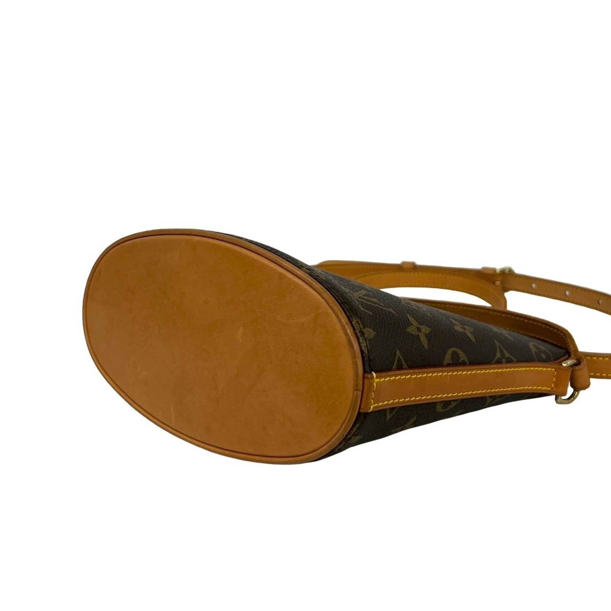 Louis Vuitton Brown Leather Pvc Pochette Shoulder Bag (Pre-Owned)