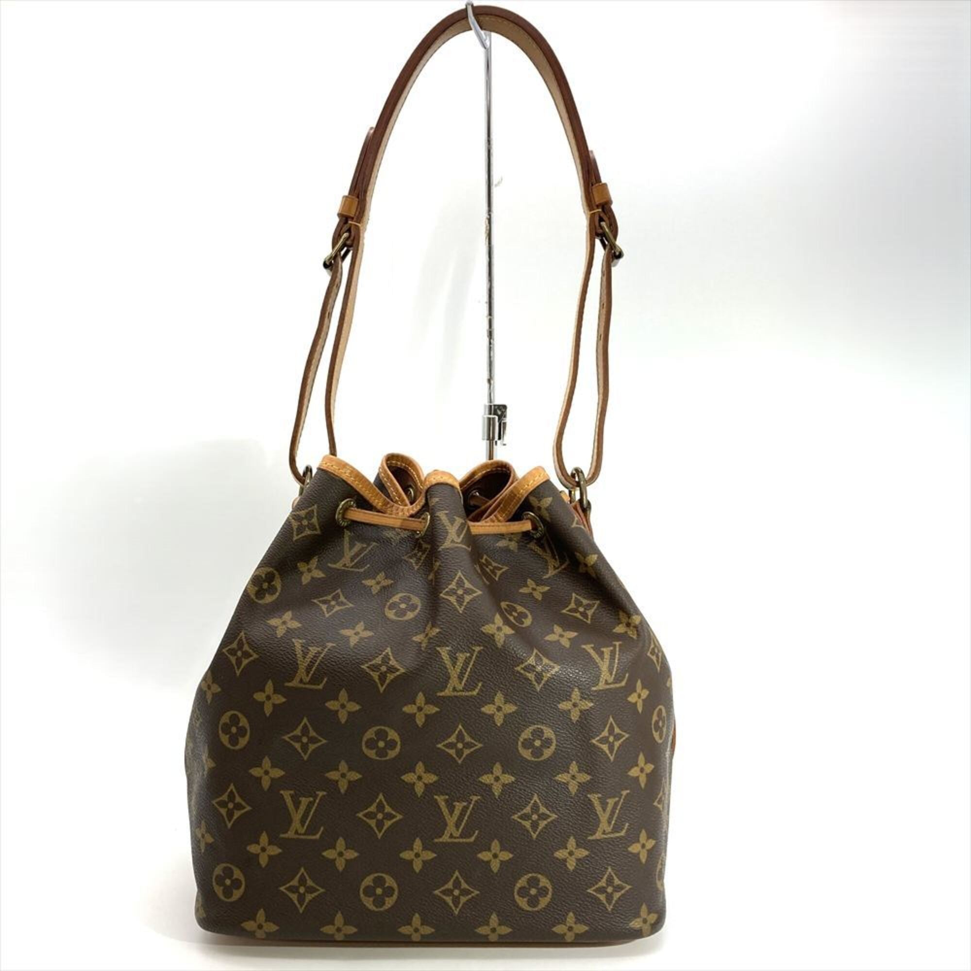Louis Vuitton Brown Monogram Canvas Shoulder Bag (Pre-Owned)