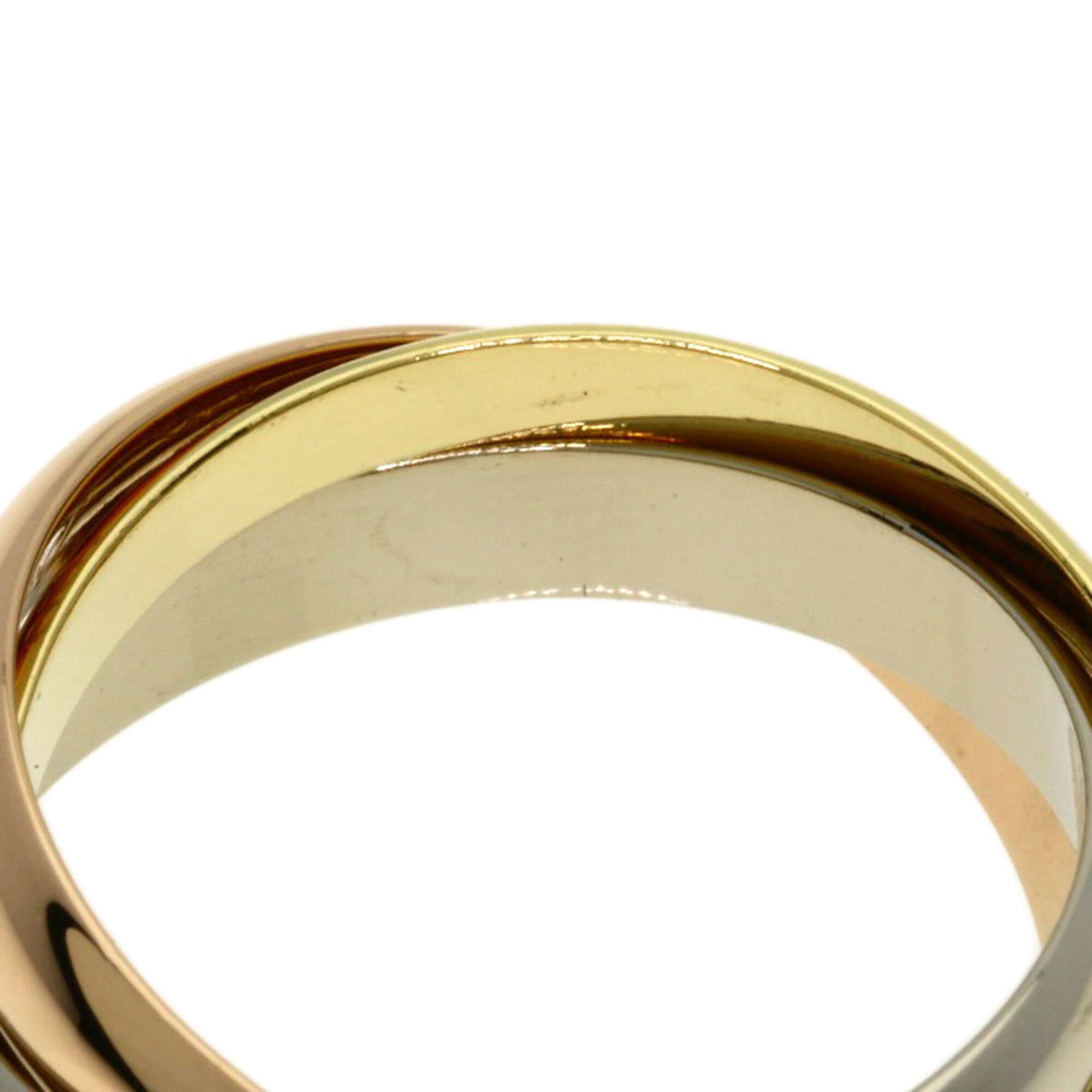Cartier Trinity Yellow Gold (18K) Pink Gold (18K) White Gold (18K) Band Ring (Pre-Owned)