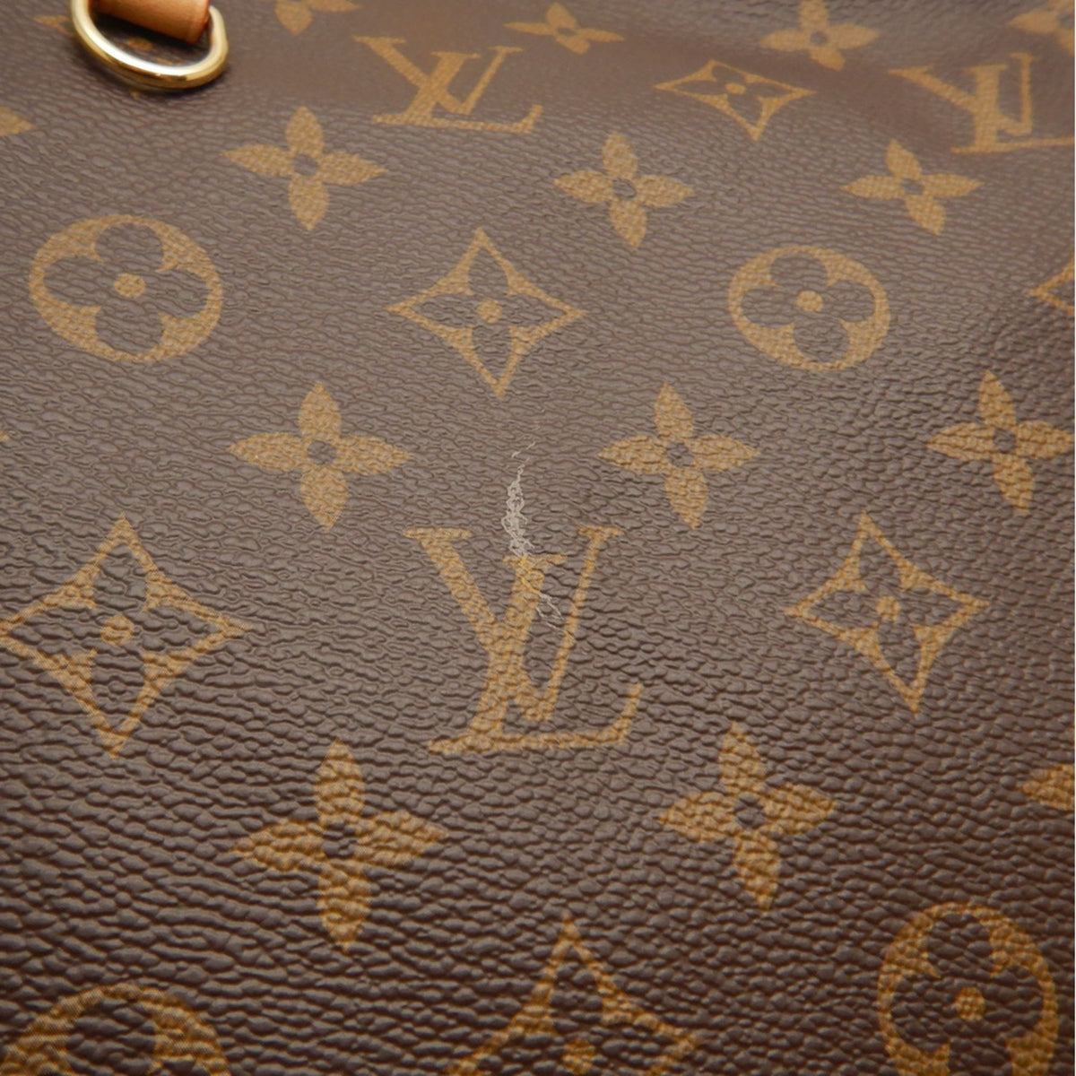 Louis Vuitton Brown Monogram Pouch Shoulder Bag (Pre-Owned)