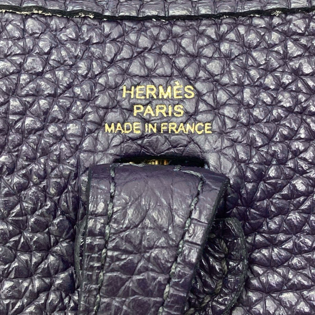 Hermes Navy Shoulder Bag (Pre-Owned)