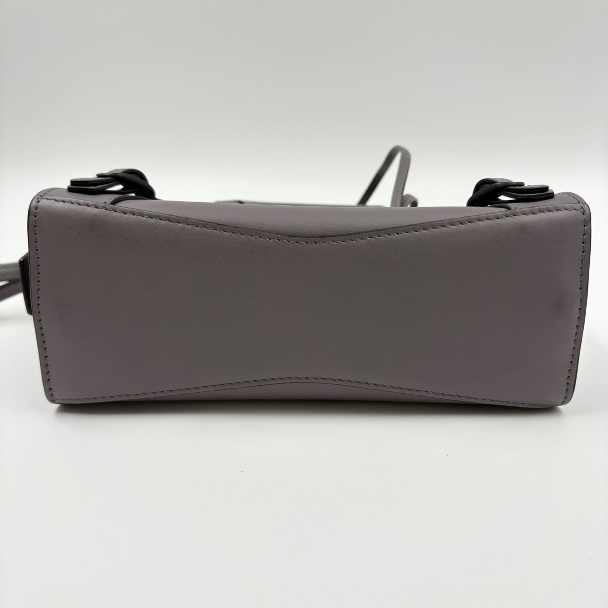 Balenciaga Gray Handbag Shoulder Bag (Pre-Owned)