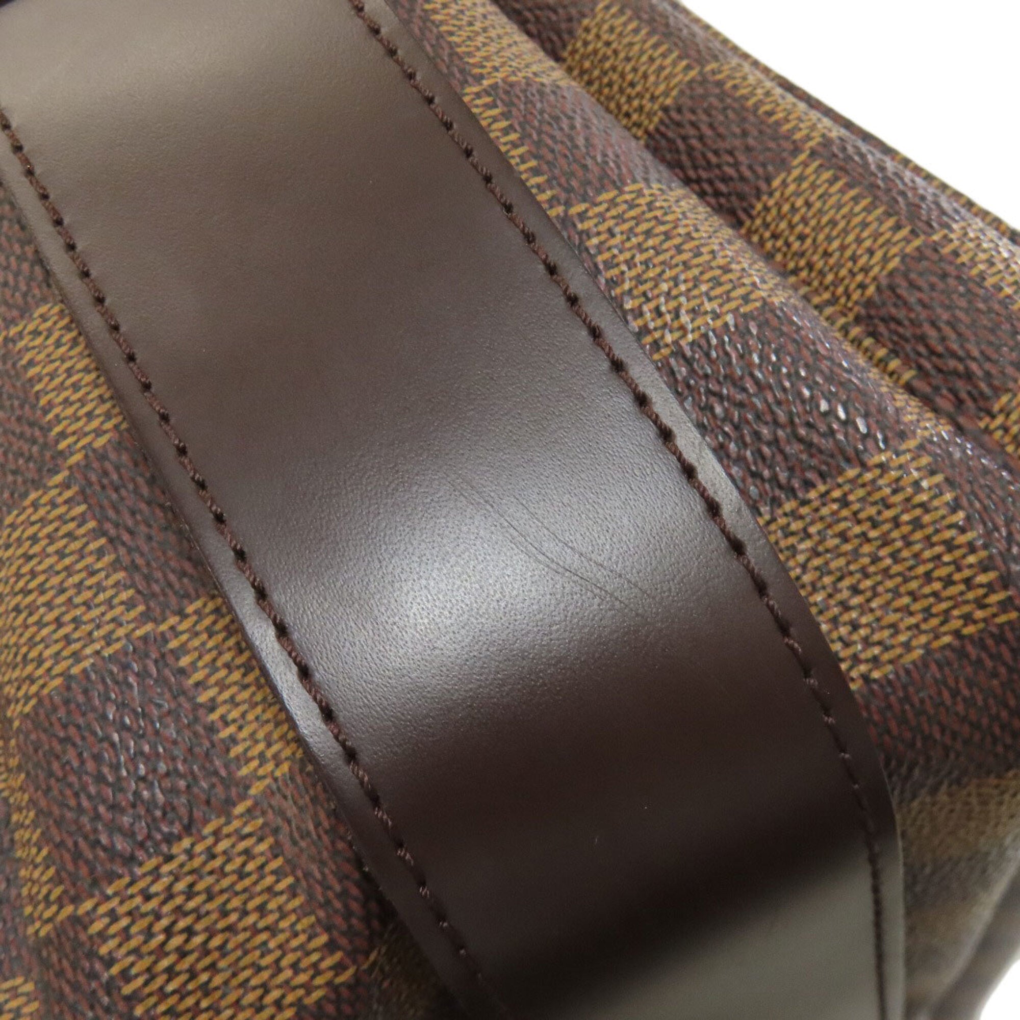 Louis Vuitton Damier Damier Canvas Ebene Damier Canvas Shoulder Bag (Pre-Owned)