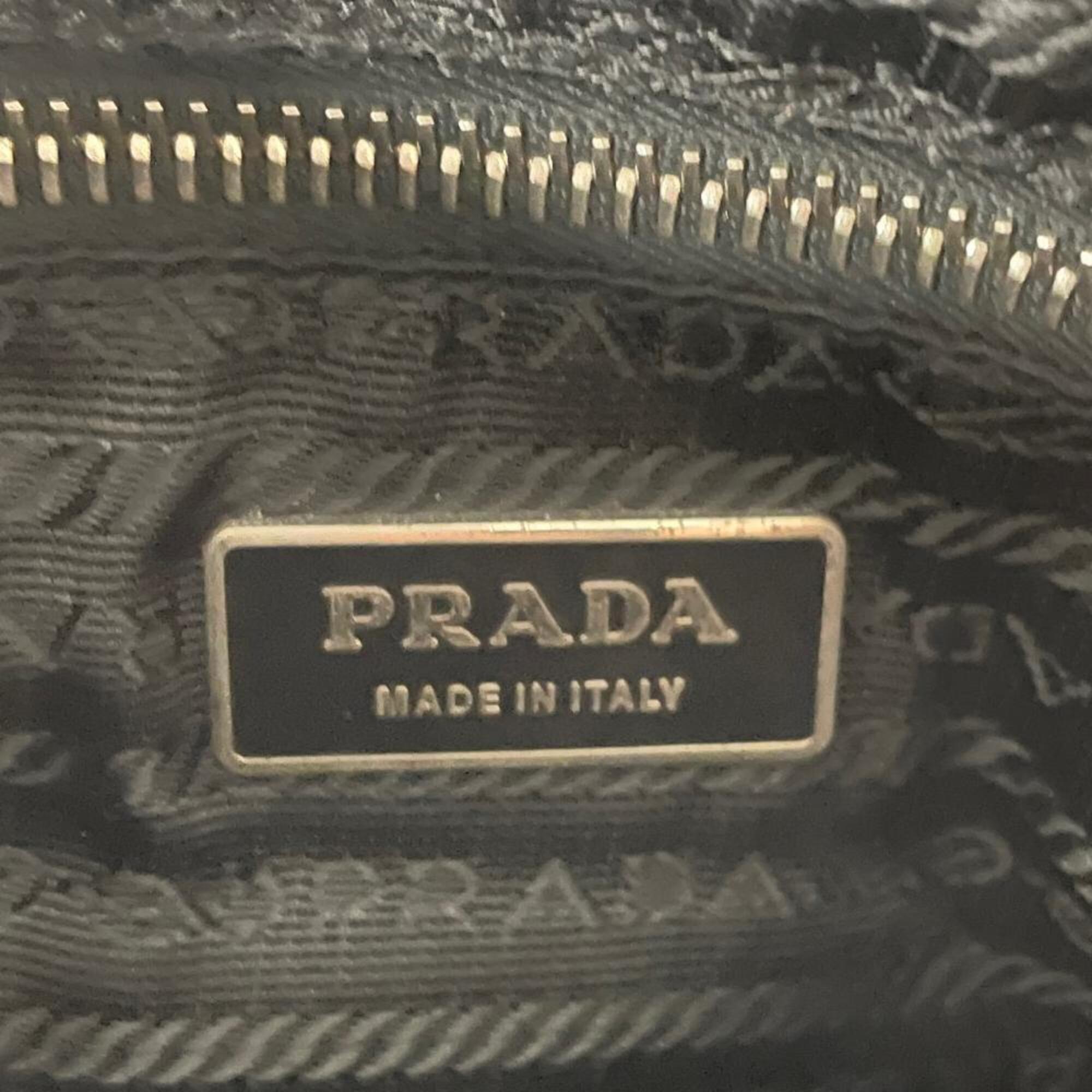 Prada Black Nylon Shoulder Bag (Pre-Owned)