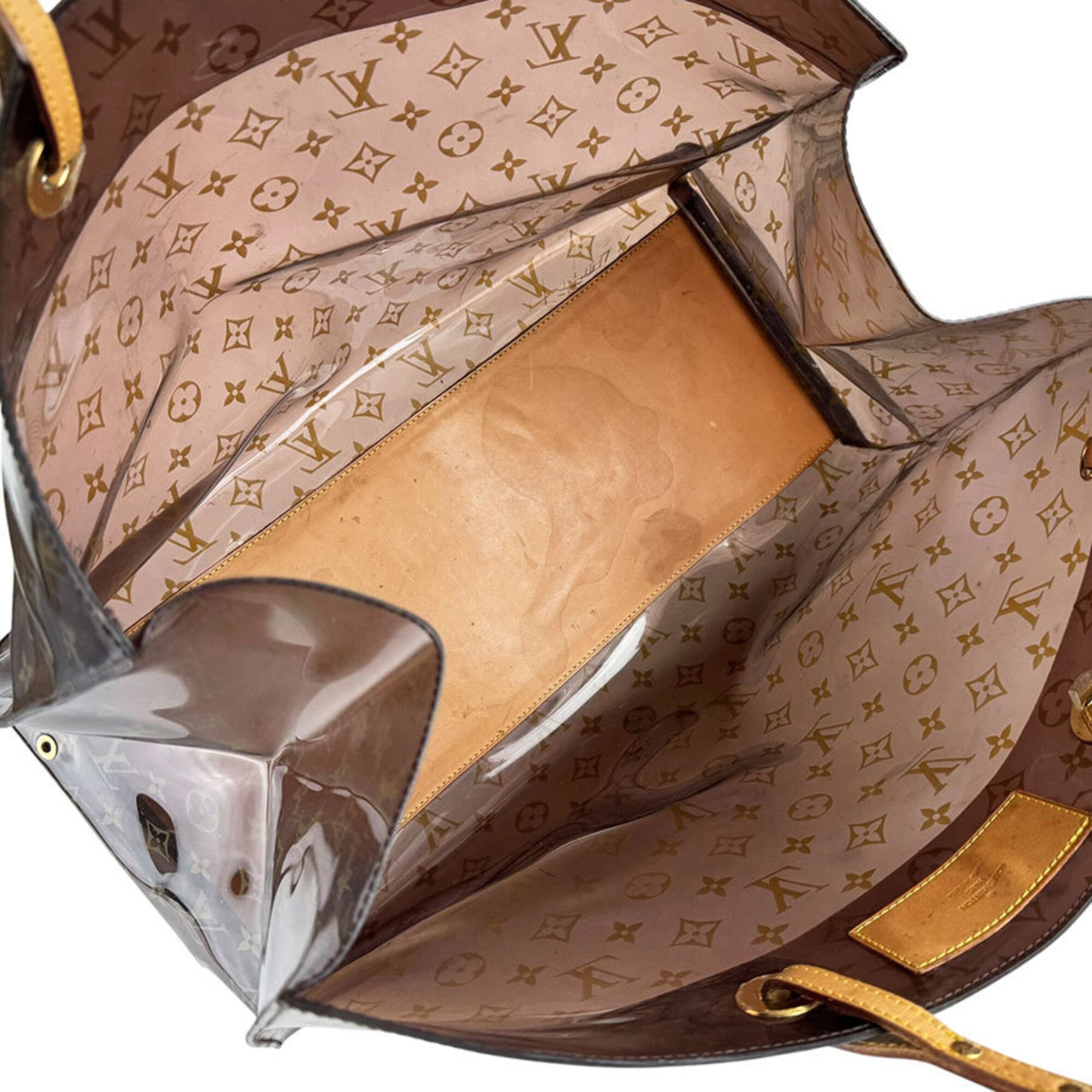 Louis Vuitton Brown Monogram Pvc Leather Handbag (Pre-Owned)