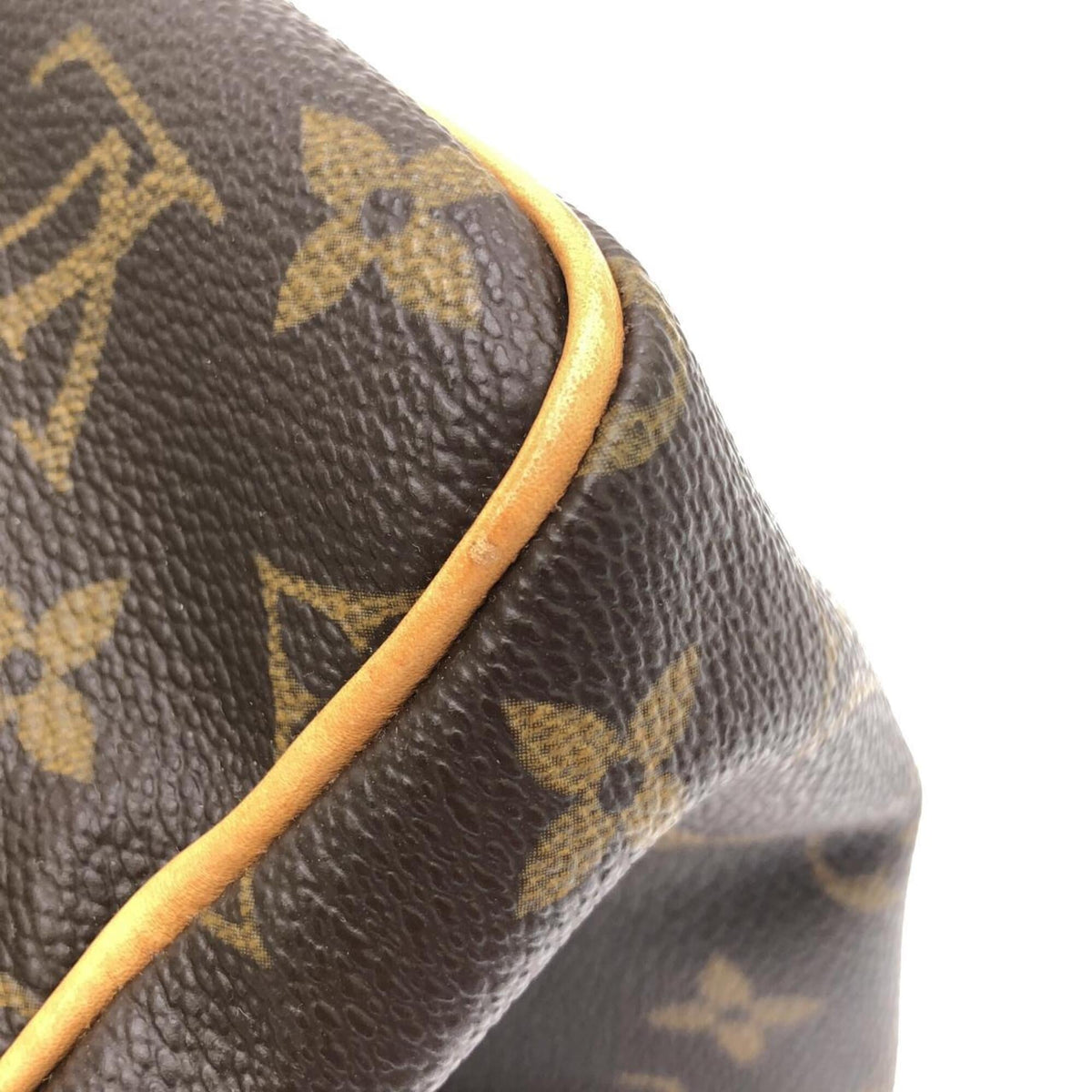 Louis Vuitton Brown Coated Canvas Handbag (Pre-Owned)