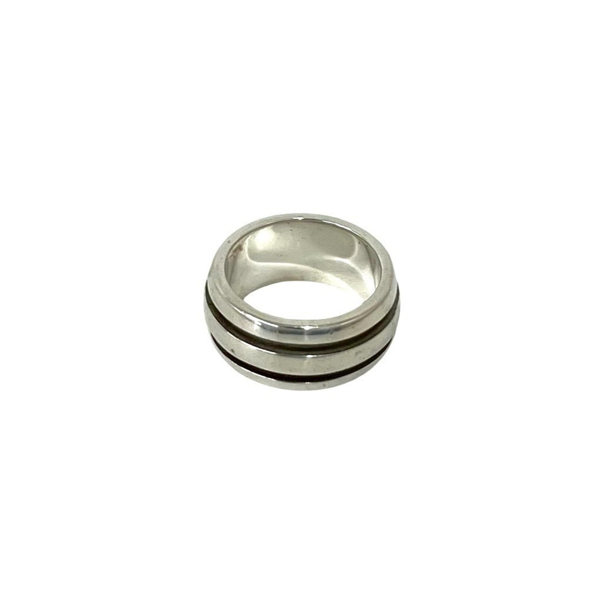 Tiffany Silver Silver 925 Band Ring (Pre-Owned)