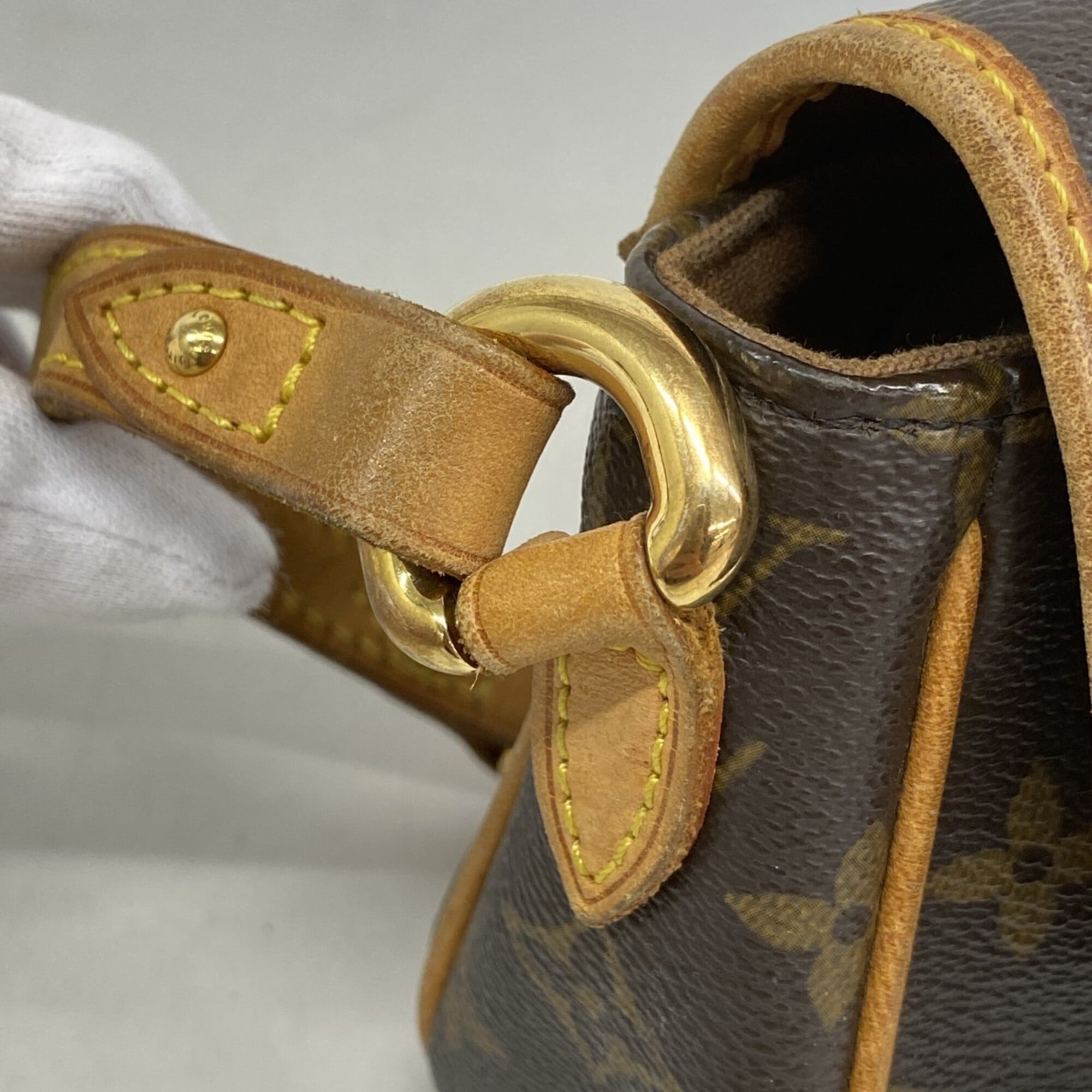 Louis Vuitton Brown Shoulder Bag (Pre-Owned)