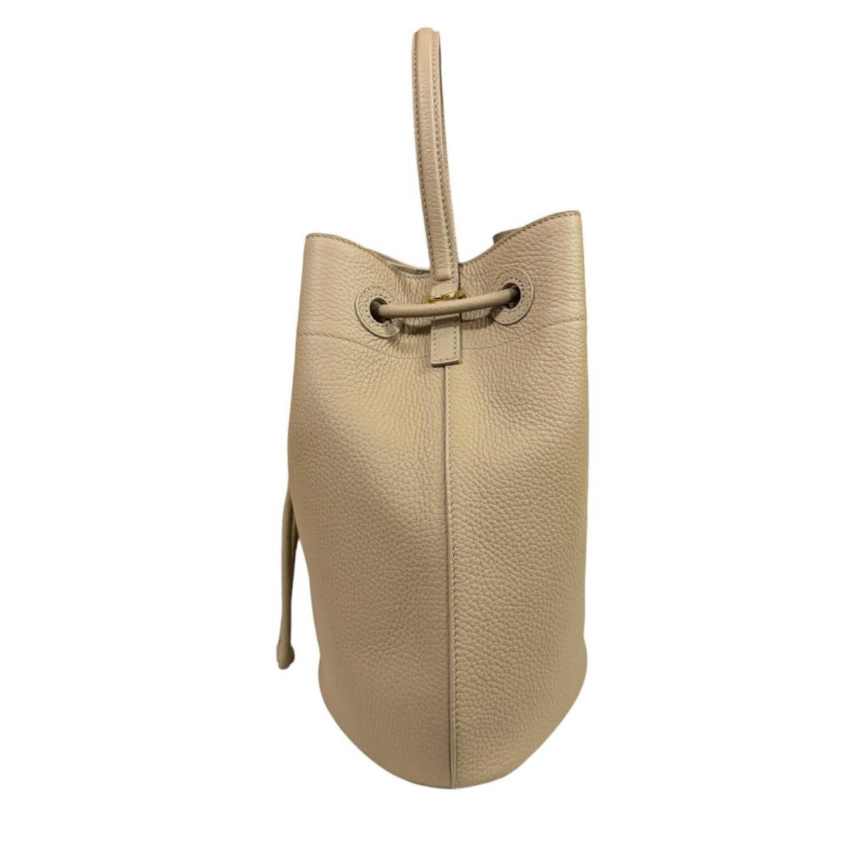 Burberry Beige Leather Shoulder Bag (Pre-Owned)