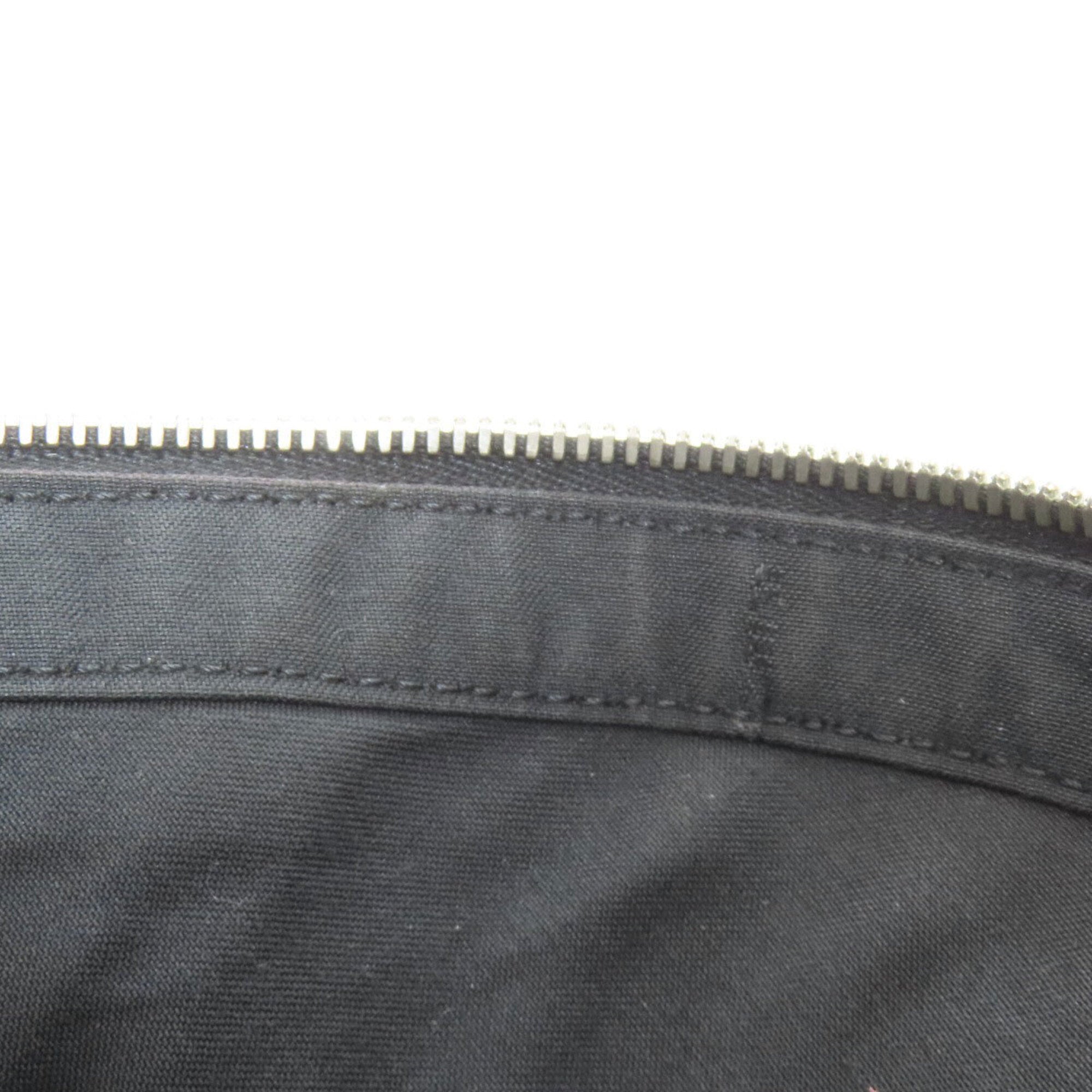 Fendi Black Leather Backpack (Pre-Owned)