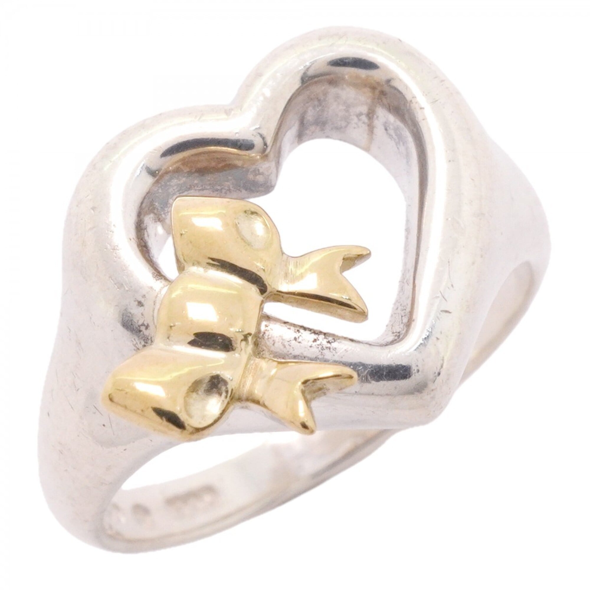 Tiffany Yellow Gold (18K) Silver 925 Band Ring (Pre-Owned)