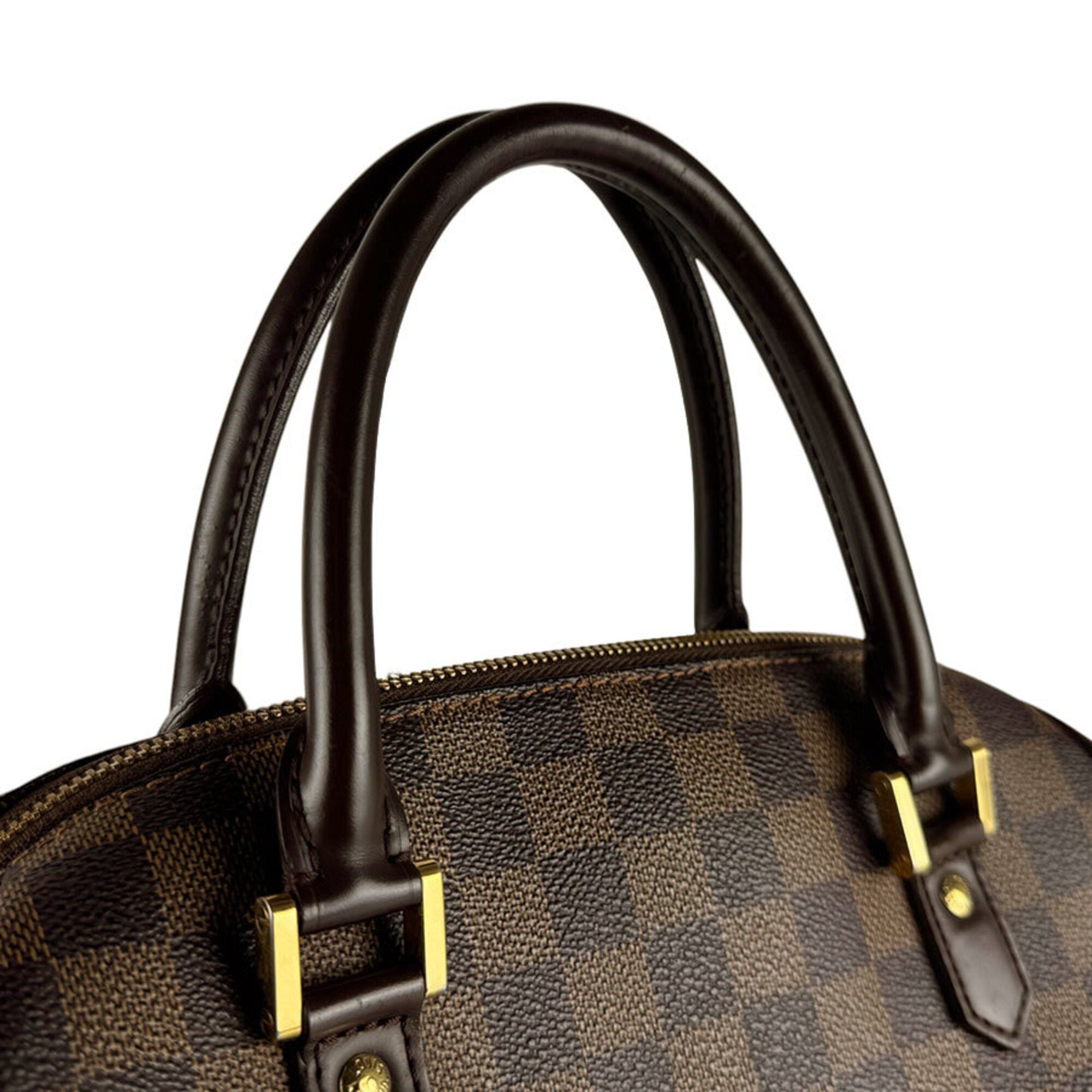 Louis Vuitton Damier Canvas Ebene Damier Canvas Handbag (Pre-Owned)
