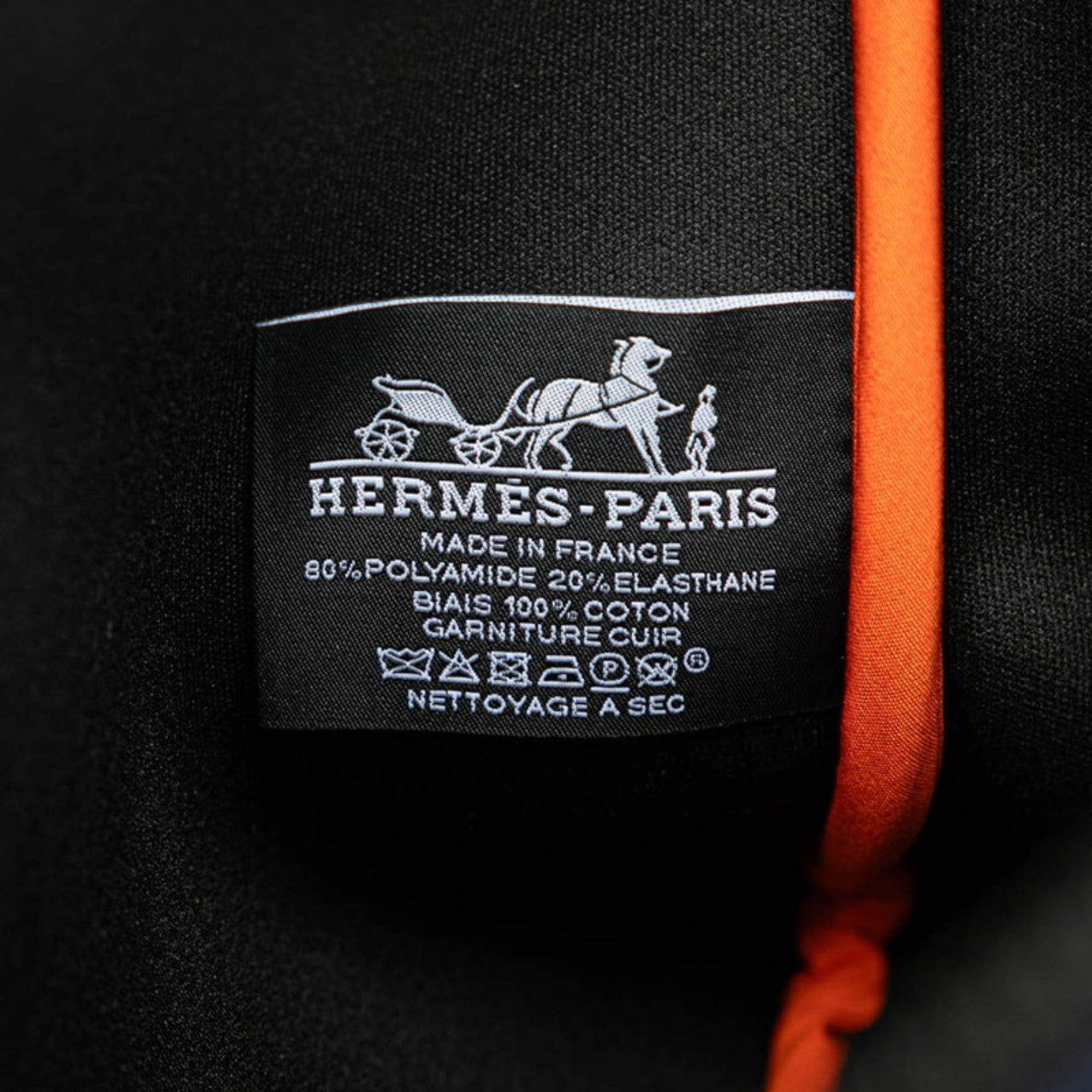 Hermes Navy Polyamide Pouch (Pre-Owned)