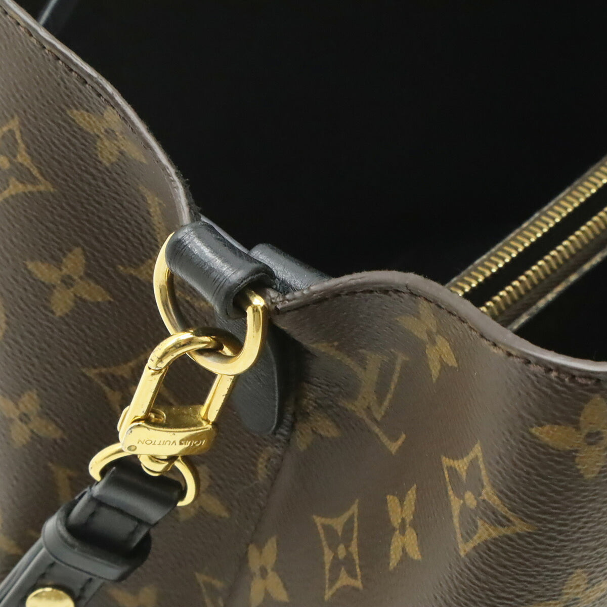 Louis Vuitton Black Monogram Noir White Monogram Shoulder Bag (Pre-Owned)