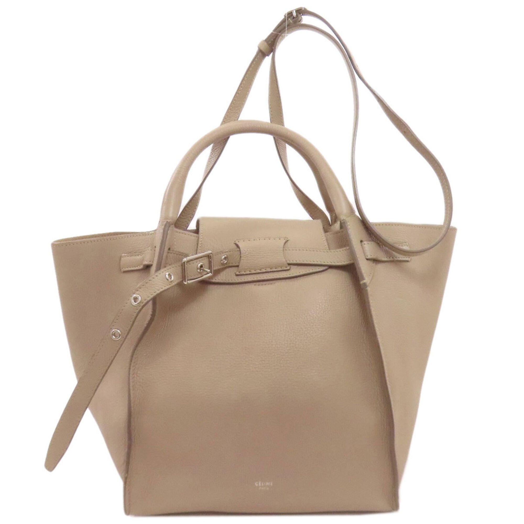 Celine Beige Grayish Handbag (Pre-Owned)