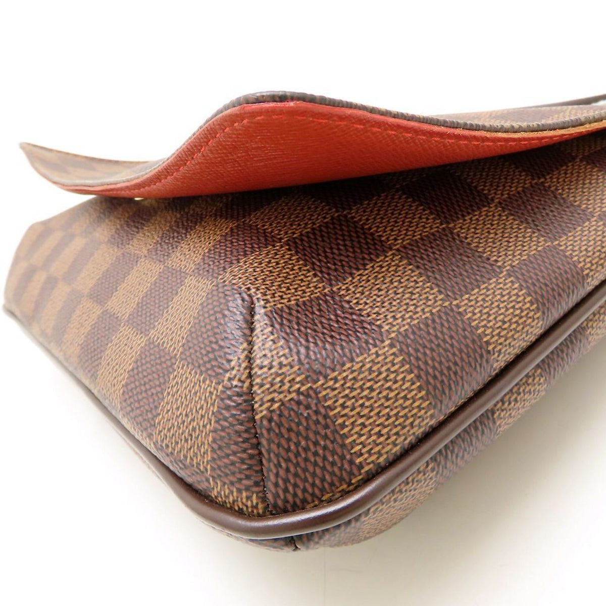 Louis Vuitton Ebene Damier Canvas Shoulder Bag (Pre-Owned)