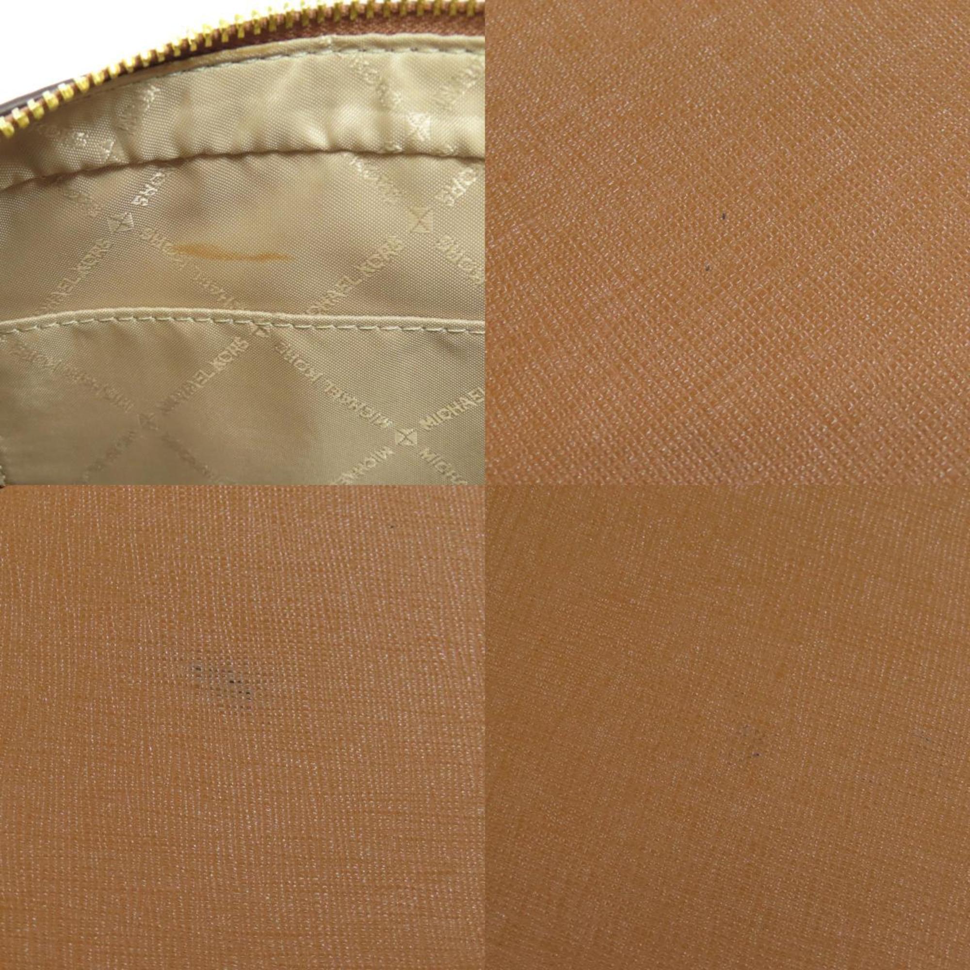 Michael Kors Brown Pvc Shoulder Bag (Pre-Owned)