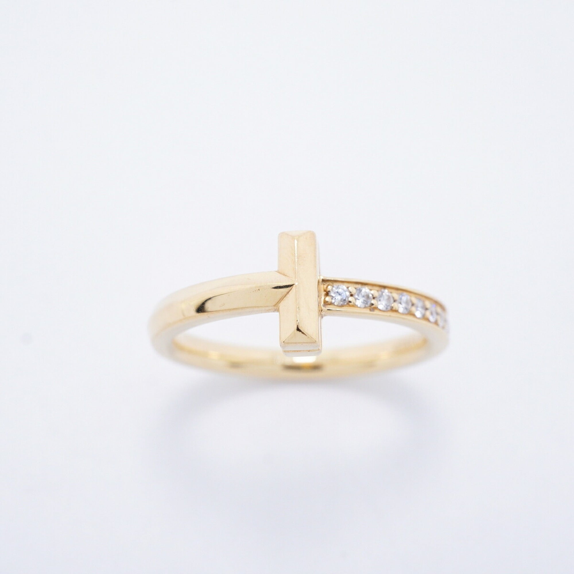 Tiffany Yellow Gold (18K) Band Ring (Pre-Owned)
