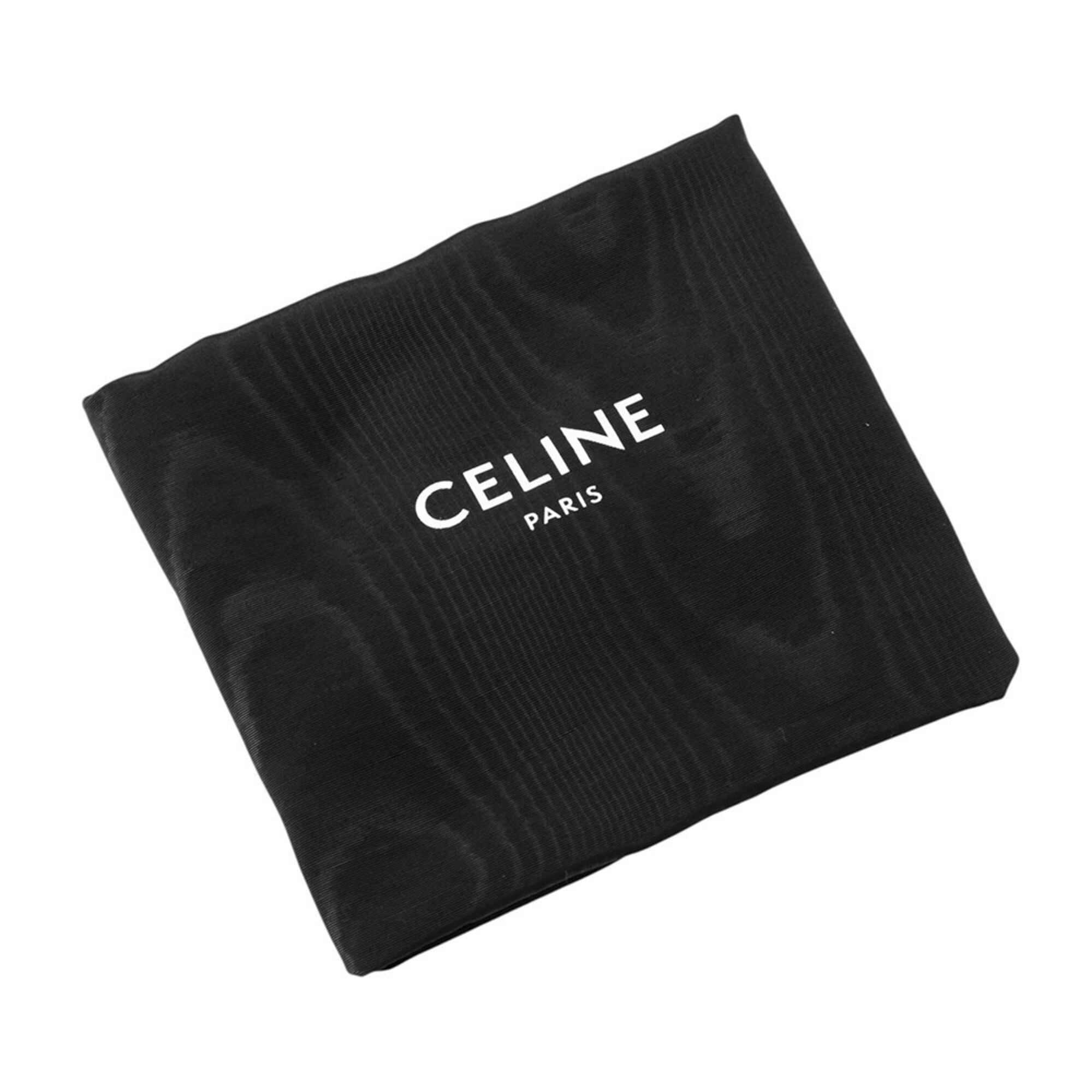 Celine Brown White Pvc Leather Shoulder Bag (Pre-Owned)