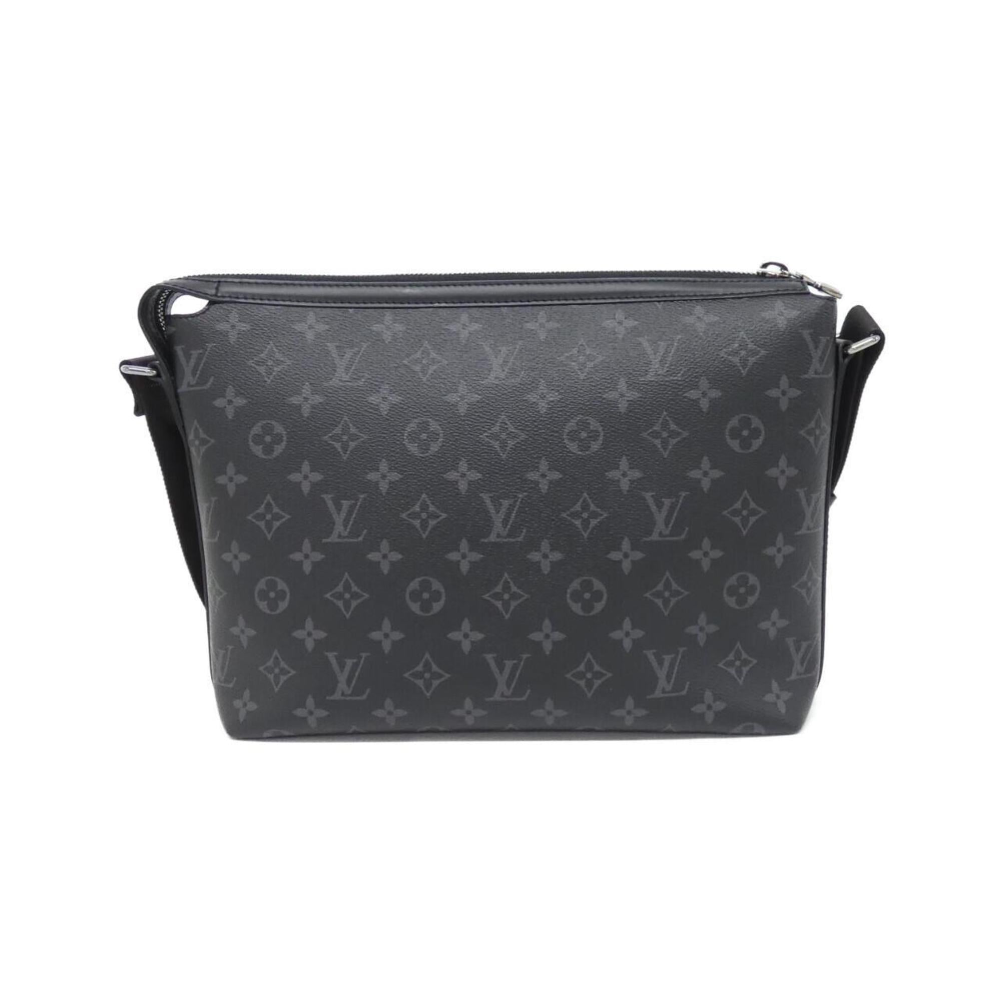 Louis Vuitton Black Coated Canvas Shoulder Bag (Pre-Owned)