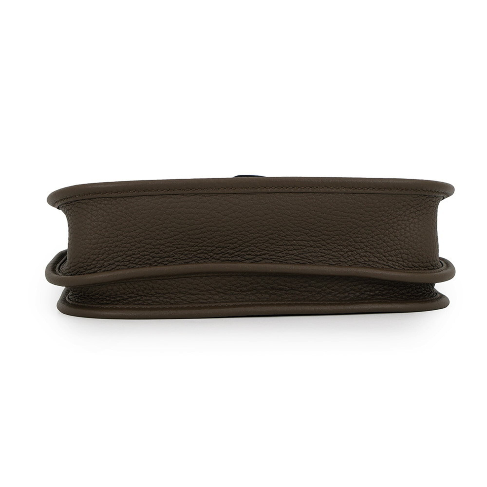 Hermes Brown Taurillon Clemence Leather Shoulder Bag