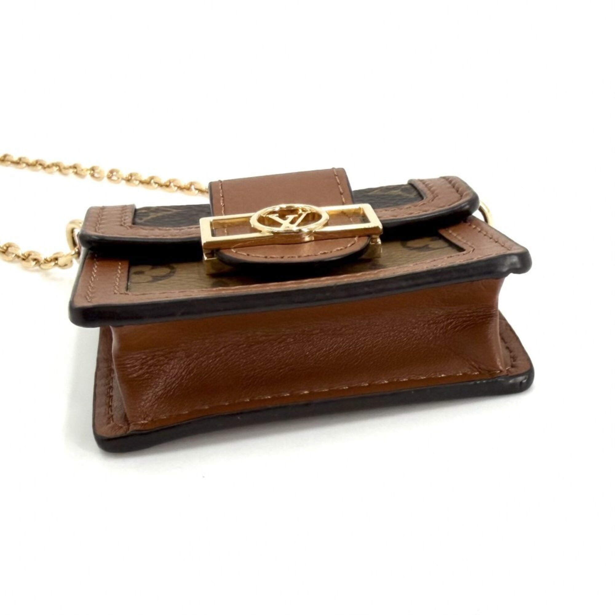 Louis Vuitton Brown Monogram Reverse Shoulder Bag (Pre-Owned)