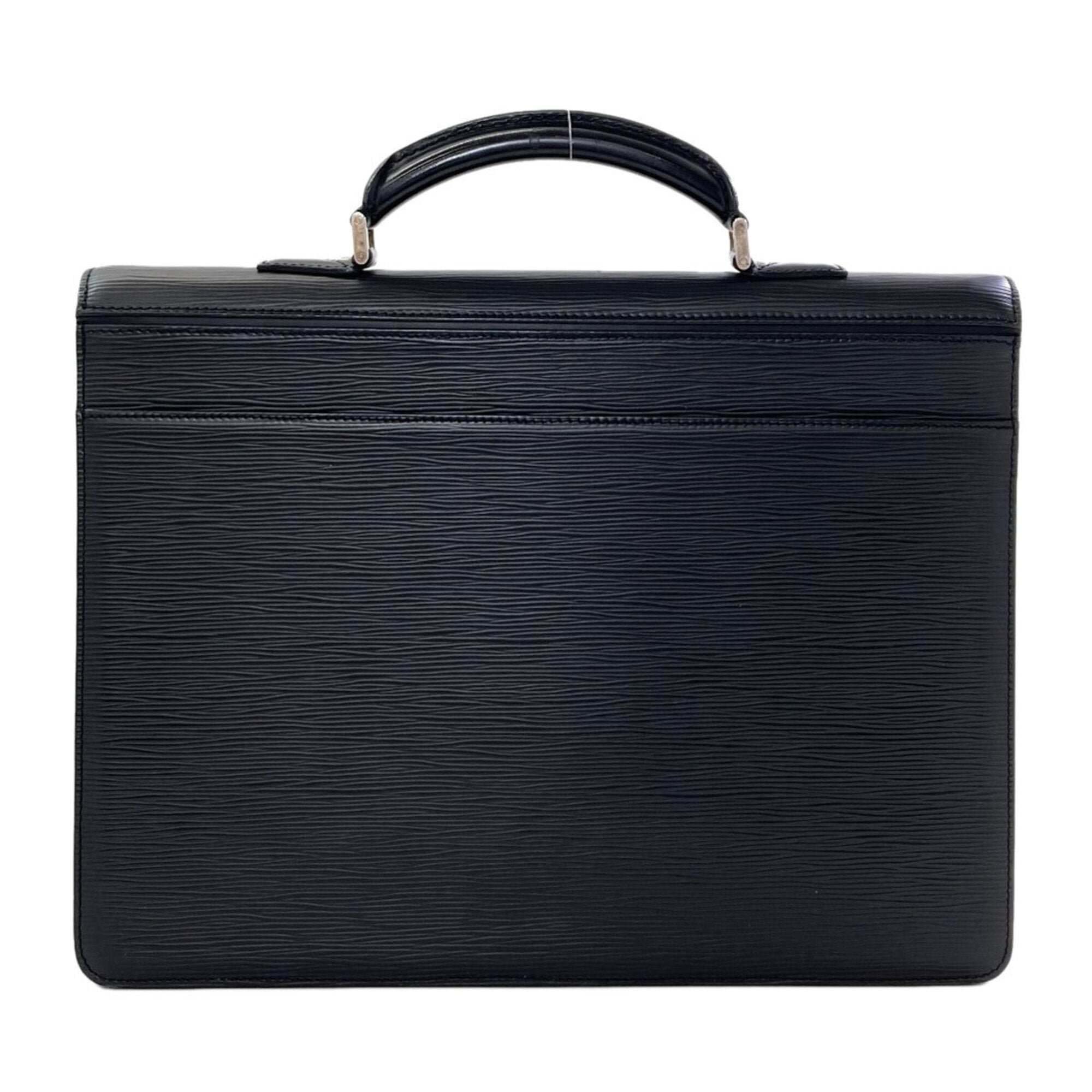 Louis Vuitton Black Epi Leather Handbag (Pre-Owned)